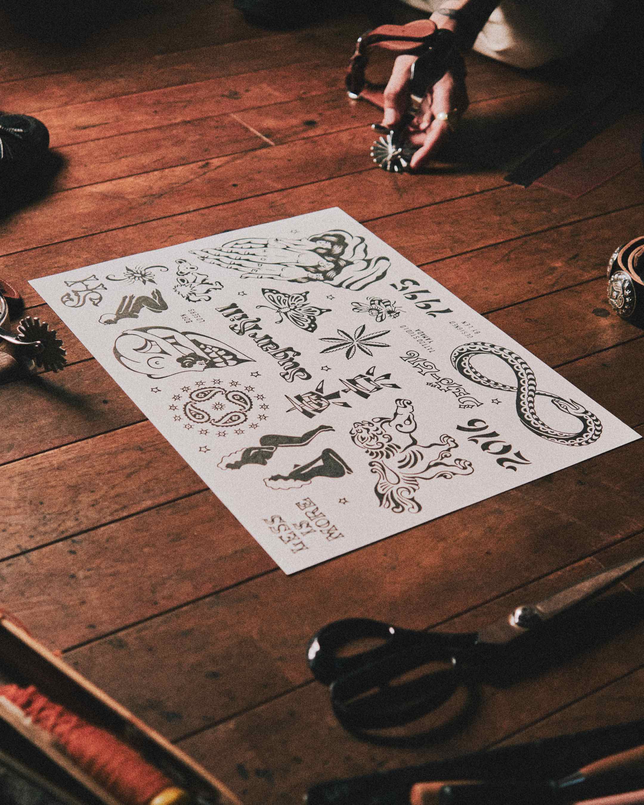 TATTOO STUDIO YAMADA (TSY) × SUGARHILL – PALETTE art alive ONLINE