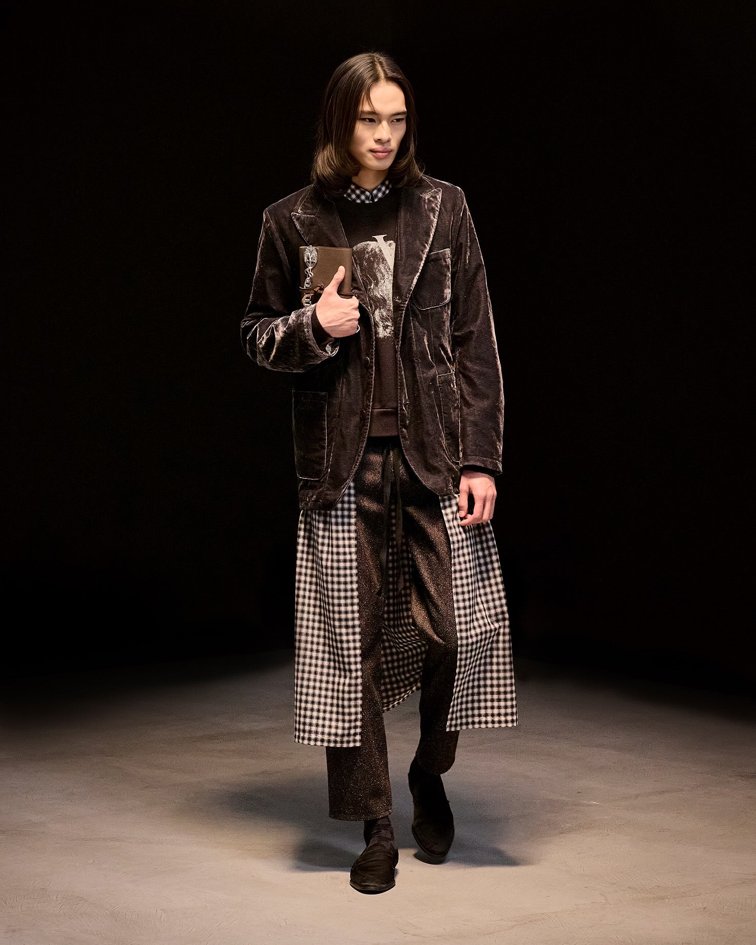 ジャケット・アウター MASU VELVET TAILORED JACKET MASU(エムエーエスユー)のFARMER'S VELVET TAILORED JACKET DUSTY