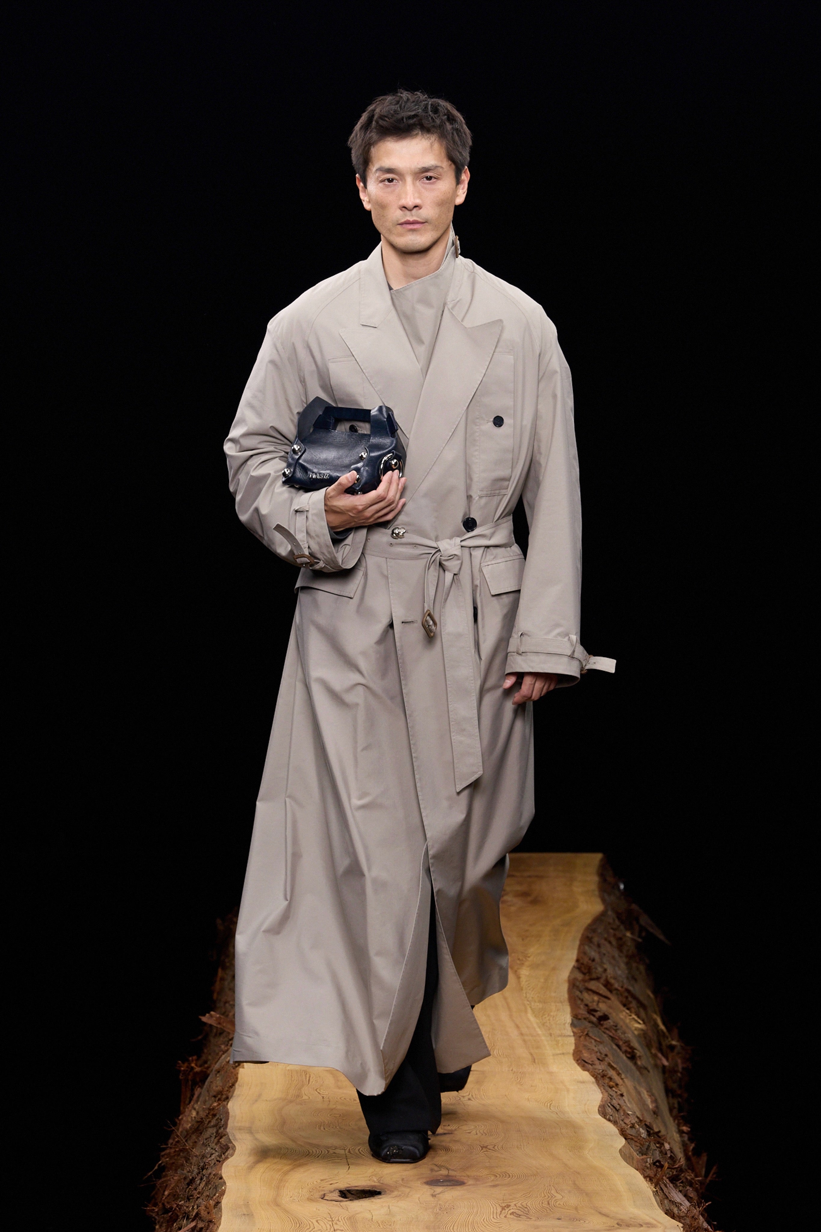 MASU(エムエーエスユー)のWRAP COLLAR TRENCH COATの通販｜PALETTE art