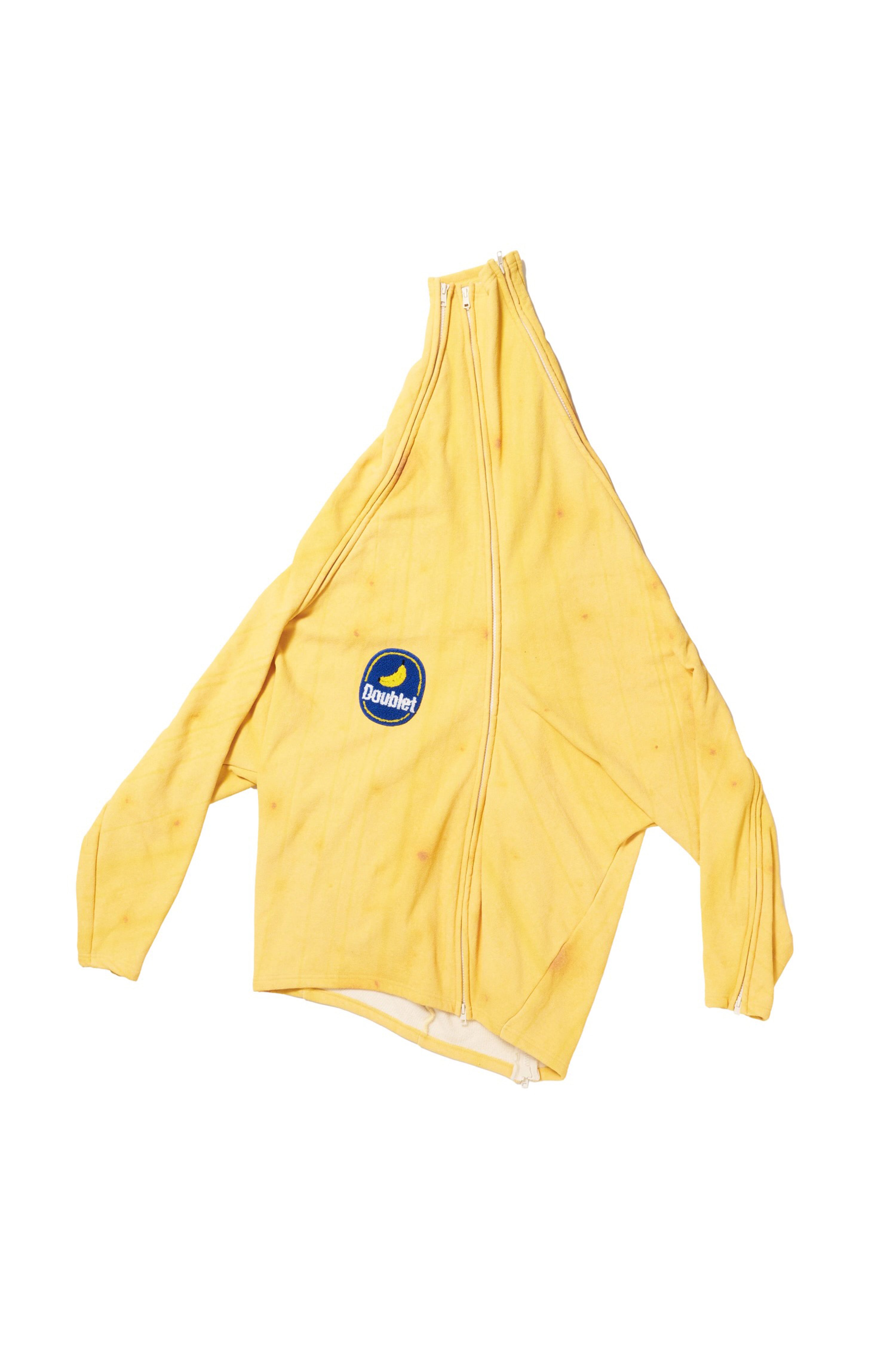 doublet(ダブレット)のPEELABLE BANANA HOODIE YELLOWの通販｜PALETTE