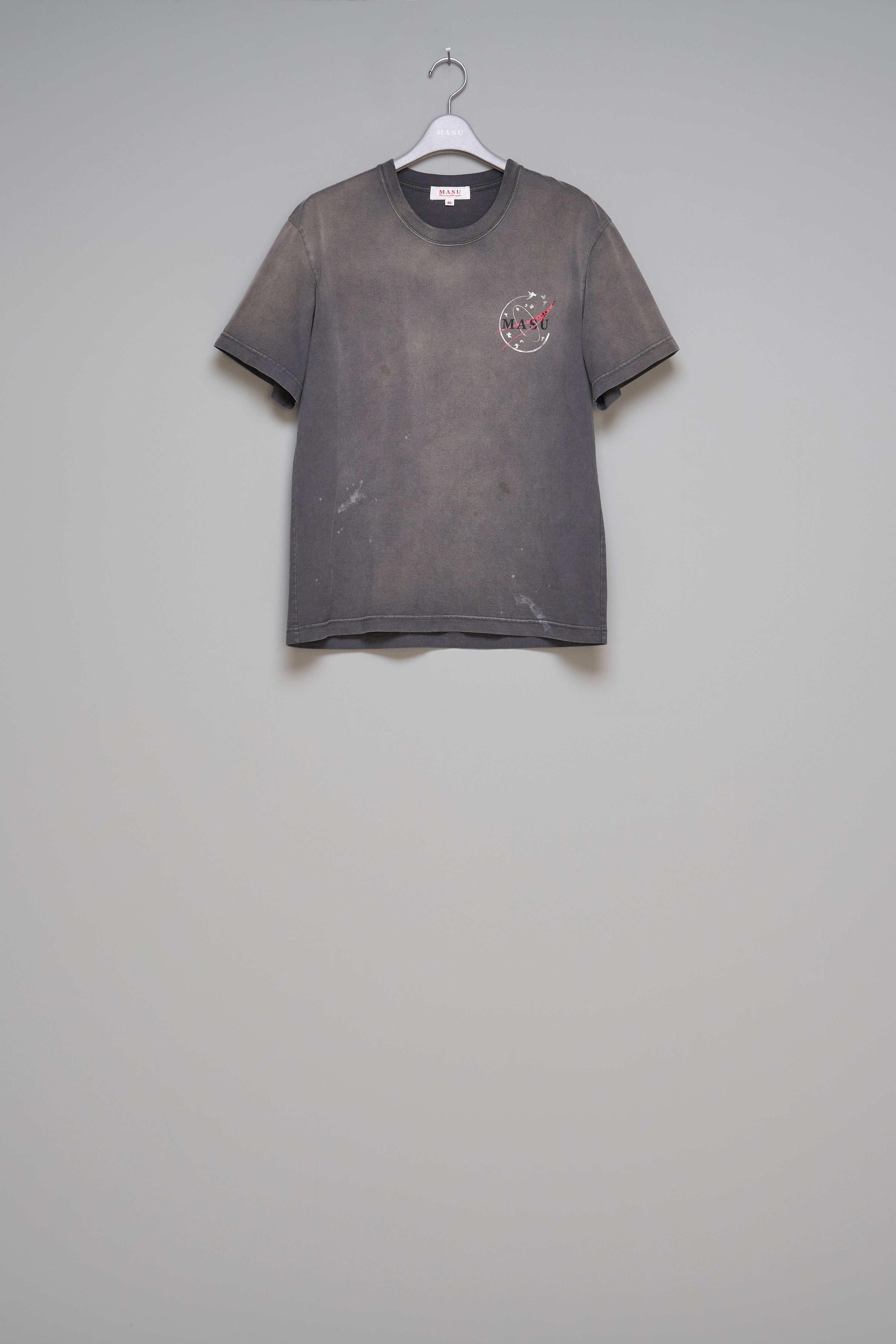 MASU(エムエーエスユー)のWASTED EXPLORER CREW T-SHIRT BLACKの通販