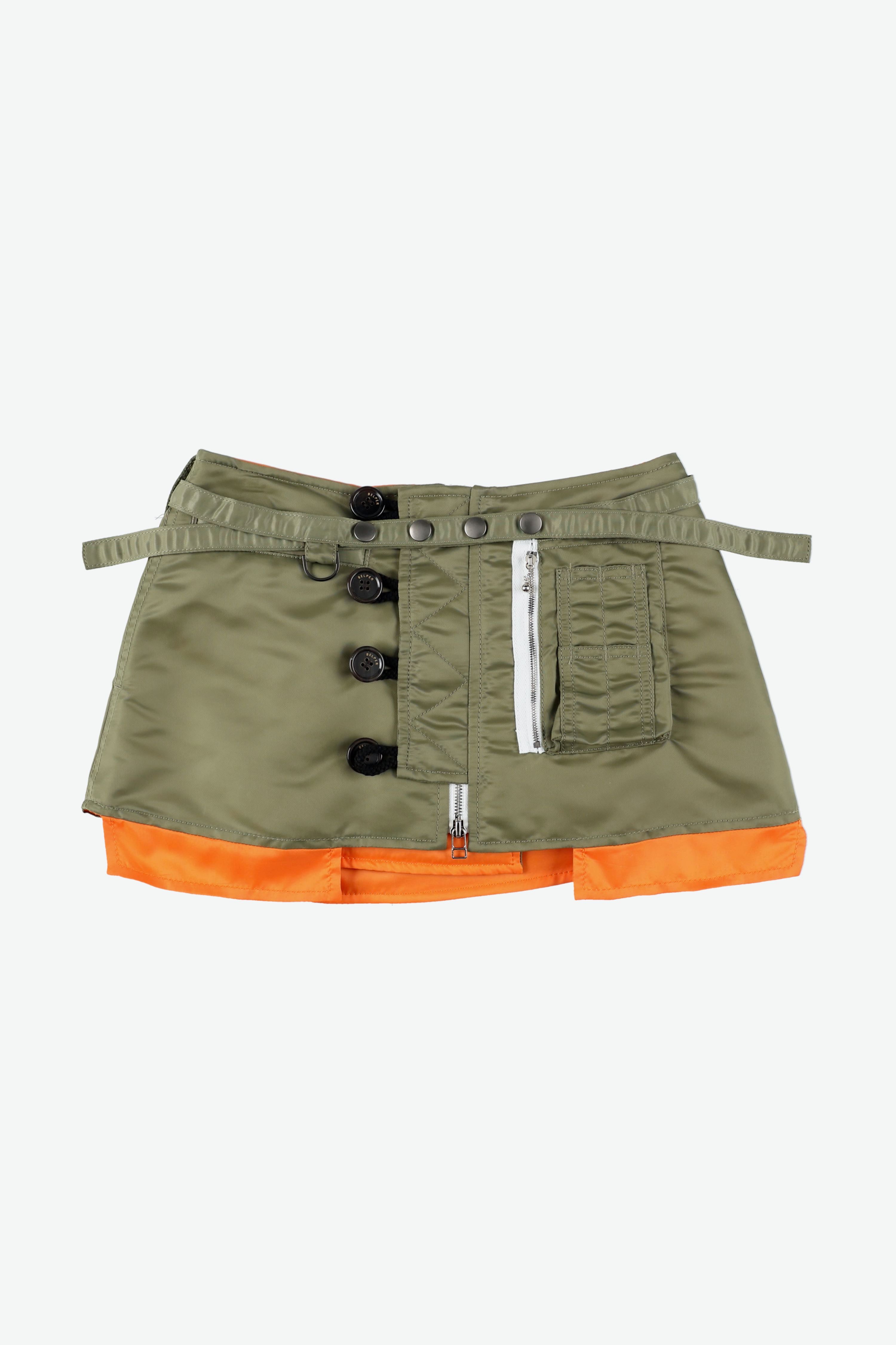 BELPER(ベルパー)のSHORT APRON KHAKIの通販｜PALETTE art aliveの