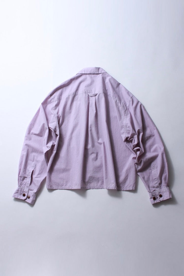 soe(ソーイ)のGarment Dyed Short Cut Shirt PINKの通販｜PALETTE art