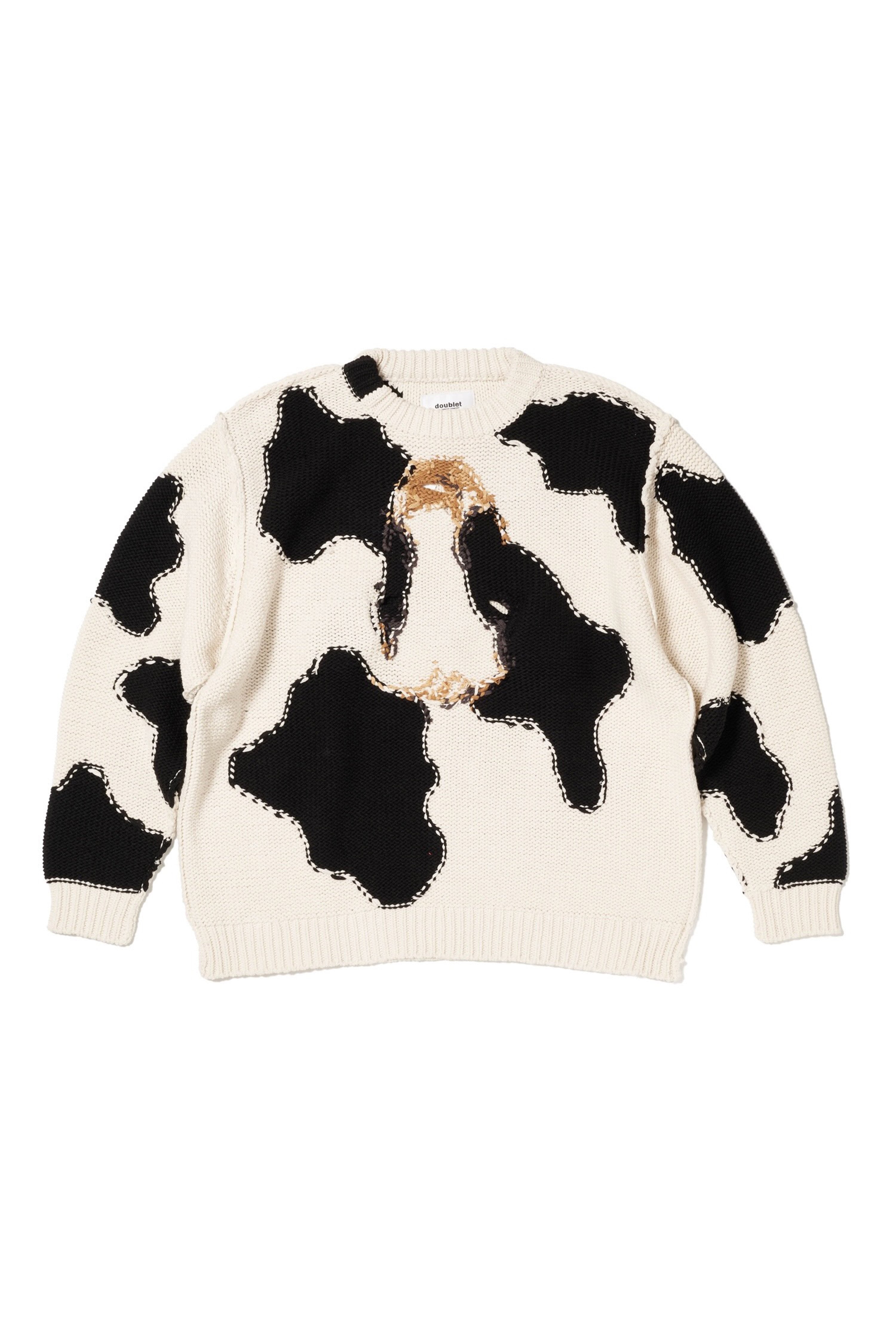 doublet(ダブレット)のACTING COW KNIT PULLOVERの通販｜PALETTE art