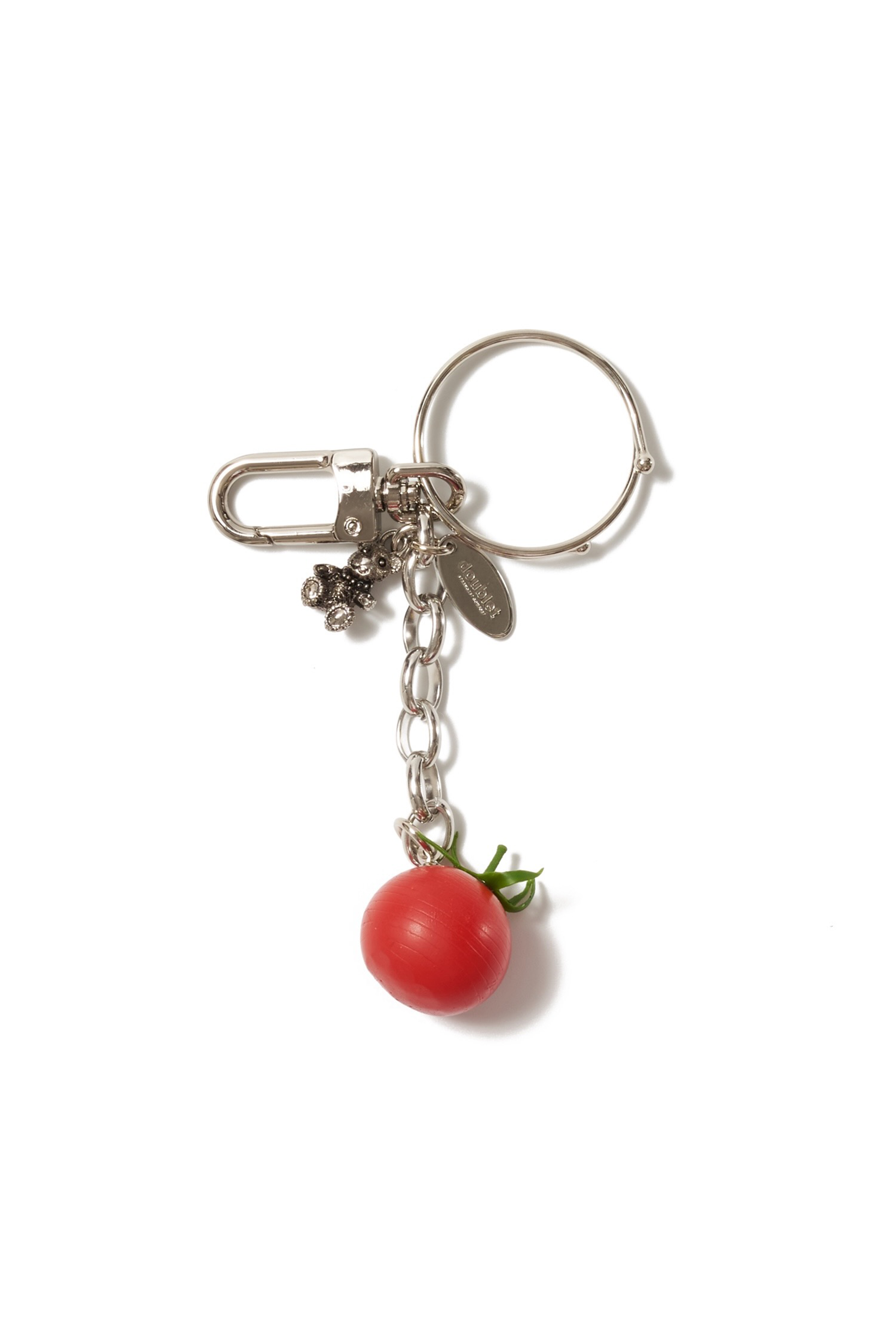 doublet(ダブレット)のFOOD SAMPLE KEY CHAIN TOMATO SILVERの通販 doublet(ダブレット)のFOOD SAMPLE KEY CHAIN TOMATO SILVERの通販