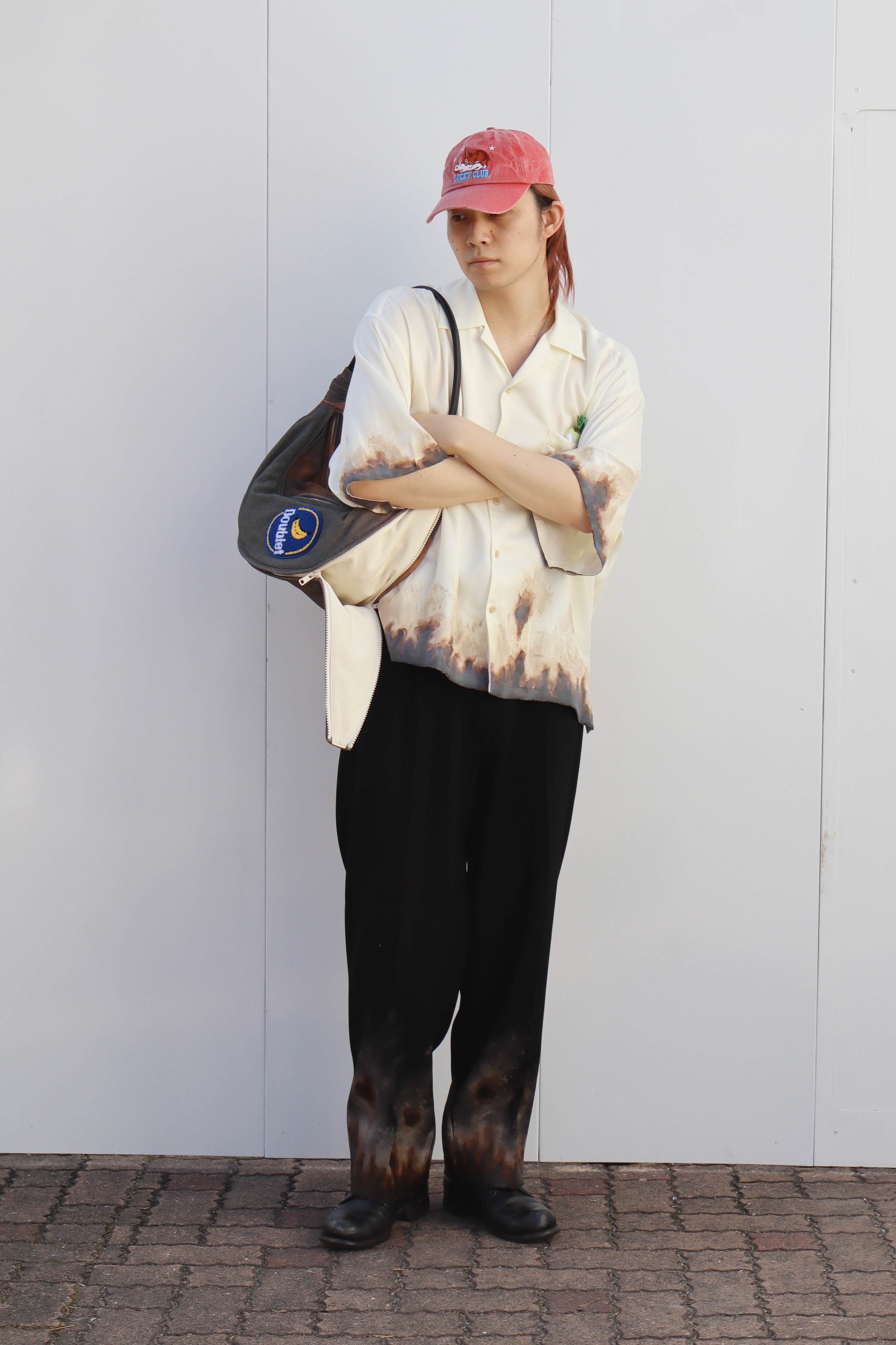 doublet(ダブレット)のMUD-HAND-PAINTED SHIRT WHITEの通販｜PALETTE