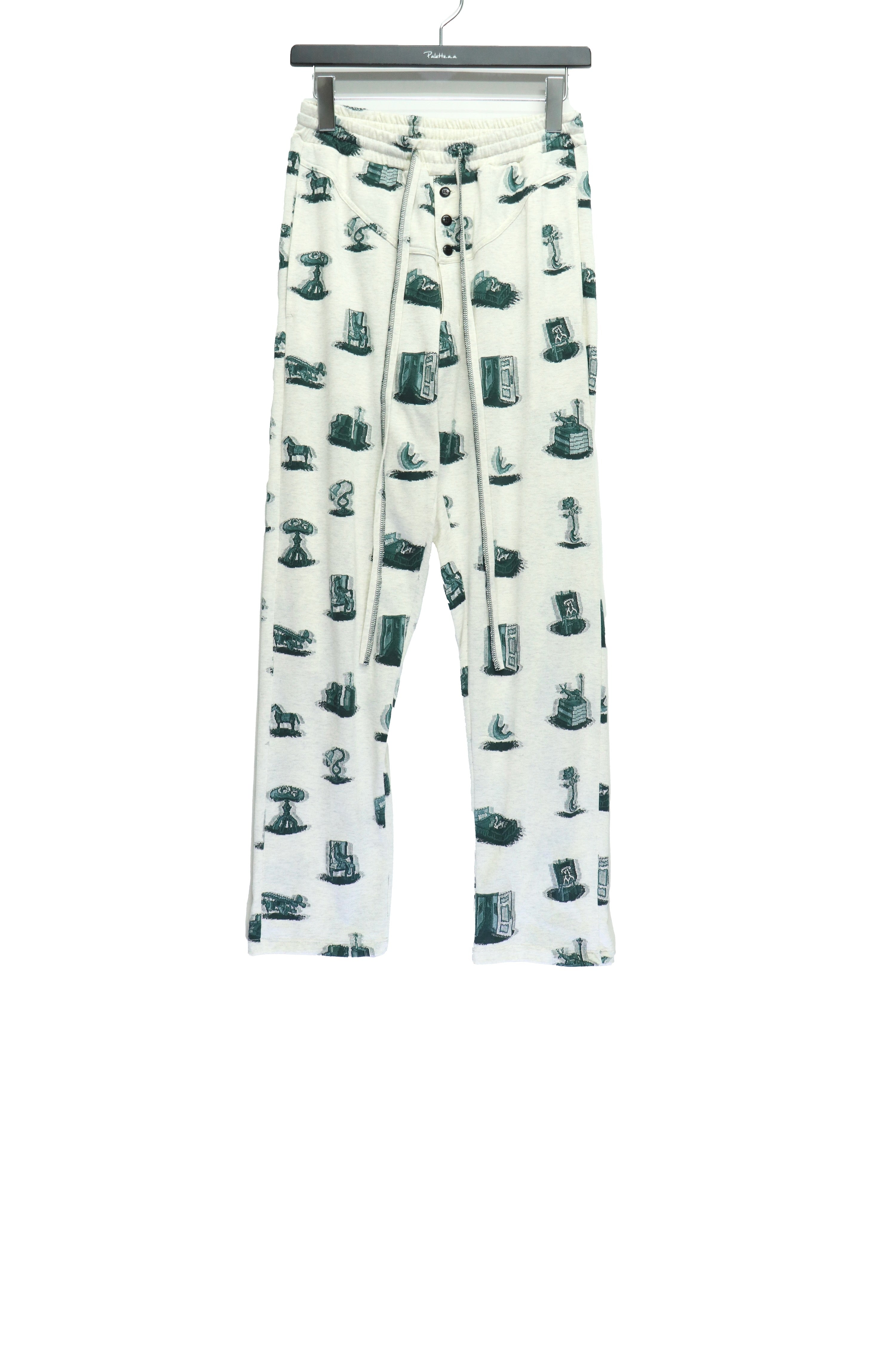 SHINYAKOZUKA(シンヤコヅカ)のANTIQUE ROOM TROUSERS ANTIQUE ECRUの 