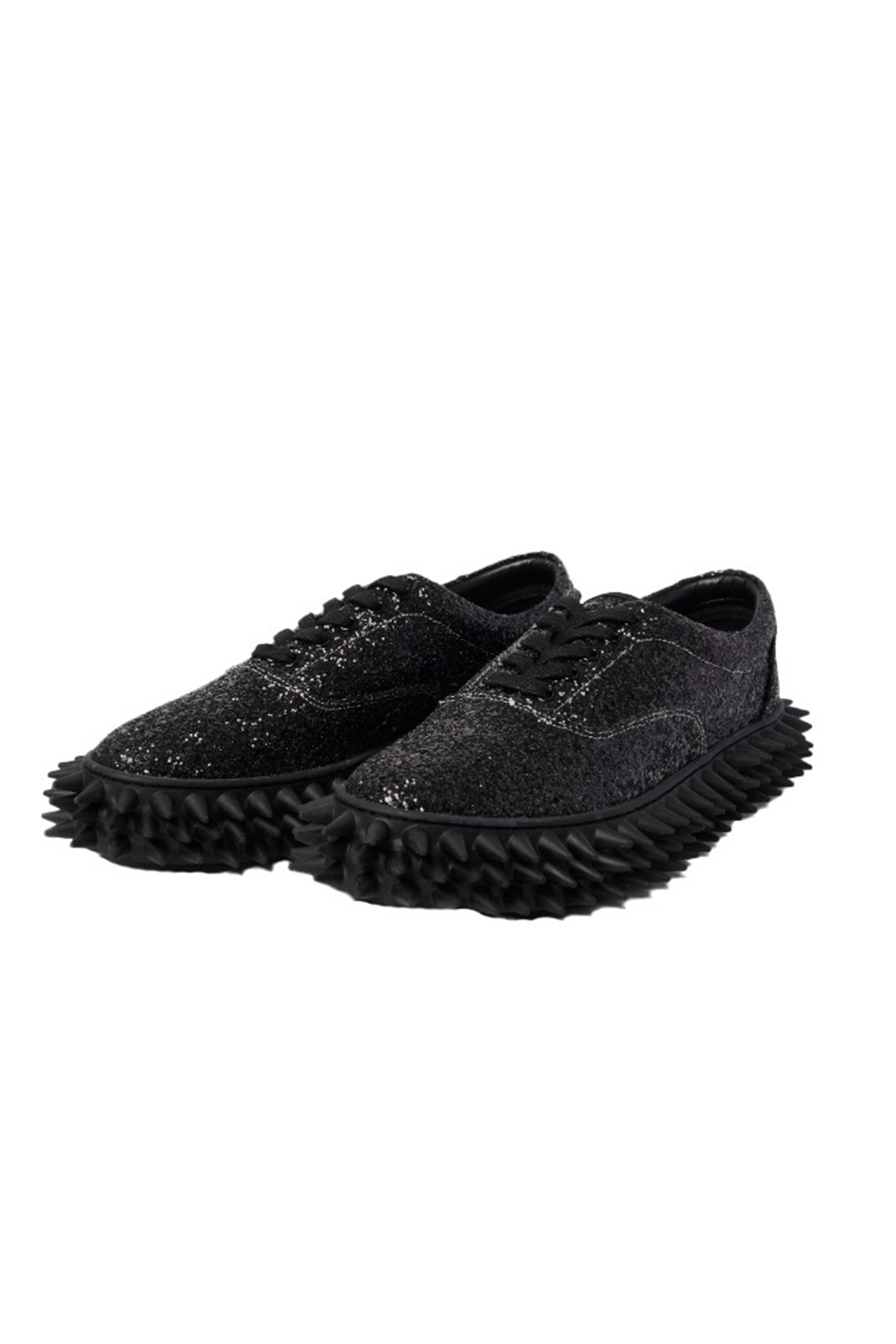L*い様 doublet スタッズ スニーカー ブラック doublet(ダブレット)のGLITTER SPIKE SNEAKER BLACKの通販｜PALETTE