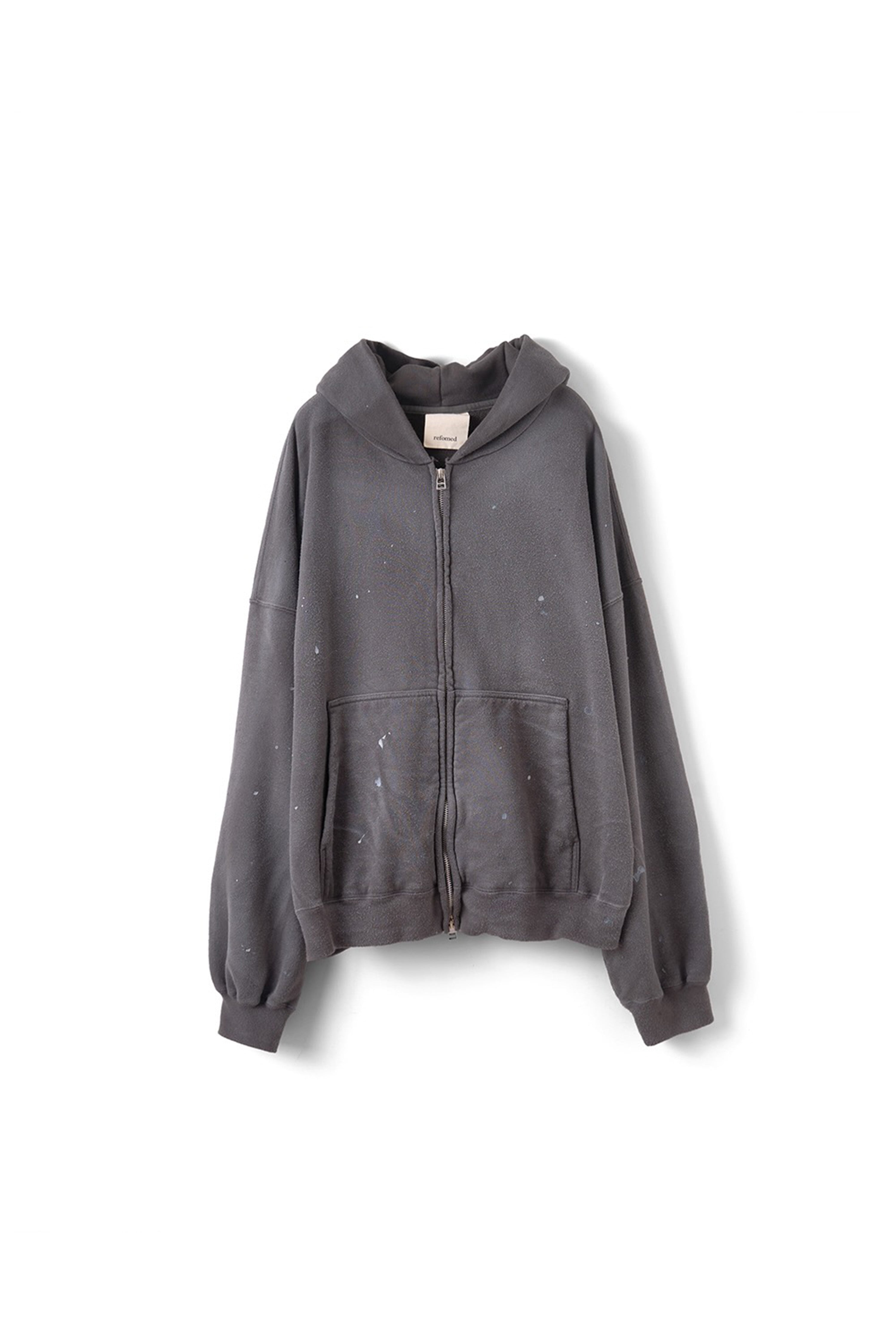 refomed(リフォメッド)のFRESH MAN ZIPUP HOODIE CHARCOALの通販