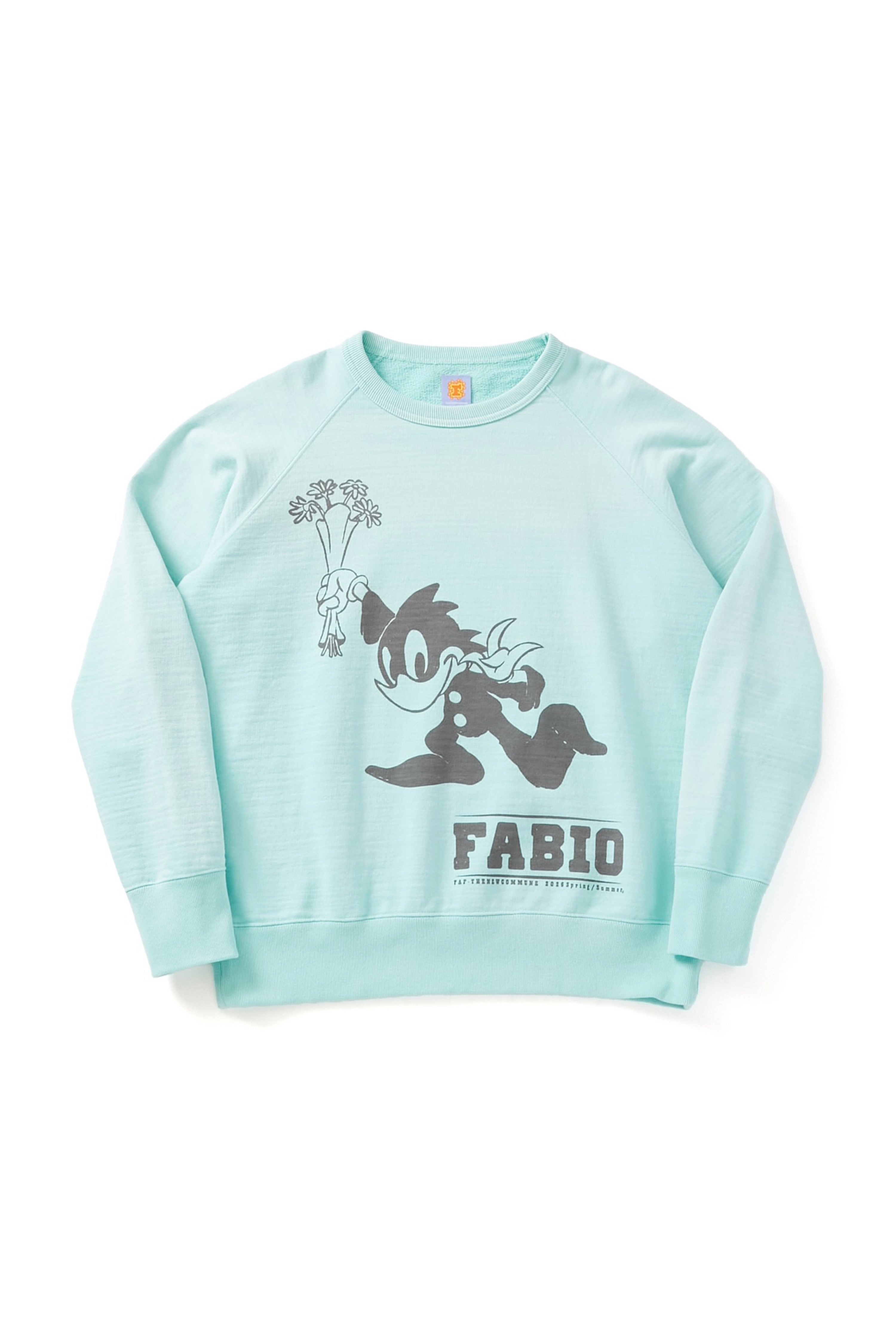 FAF(エフエーエフ)のFabio Crewneck Sweat Mint Greenの通販｜PALETTE