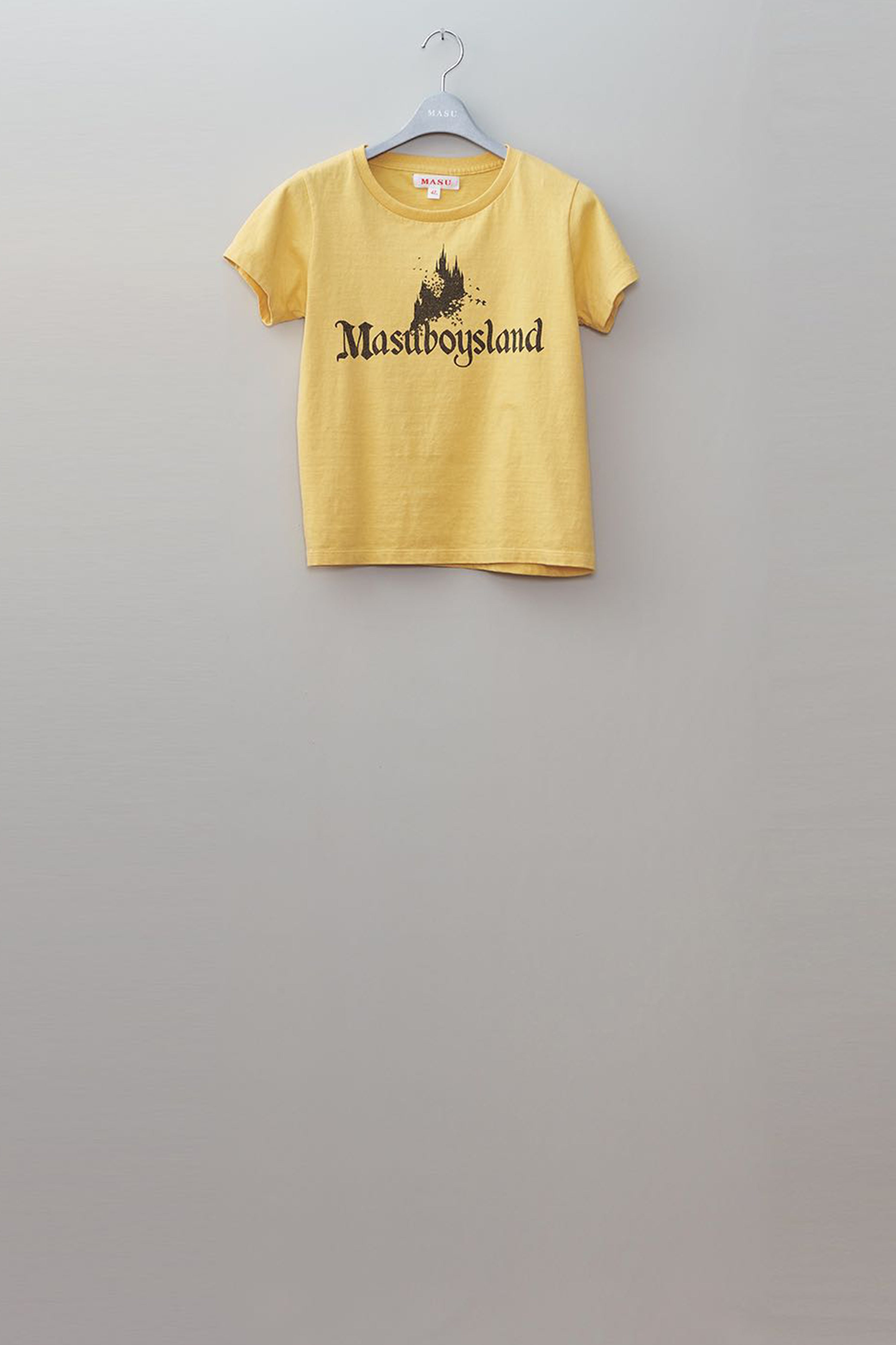 MASU MASUBOYSLAND T-SHIRTS(YELLOW)