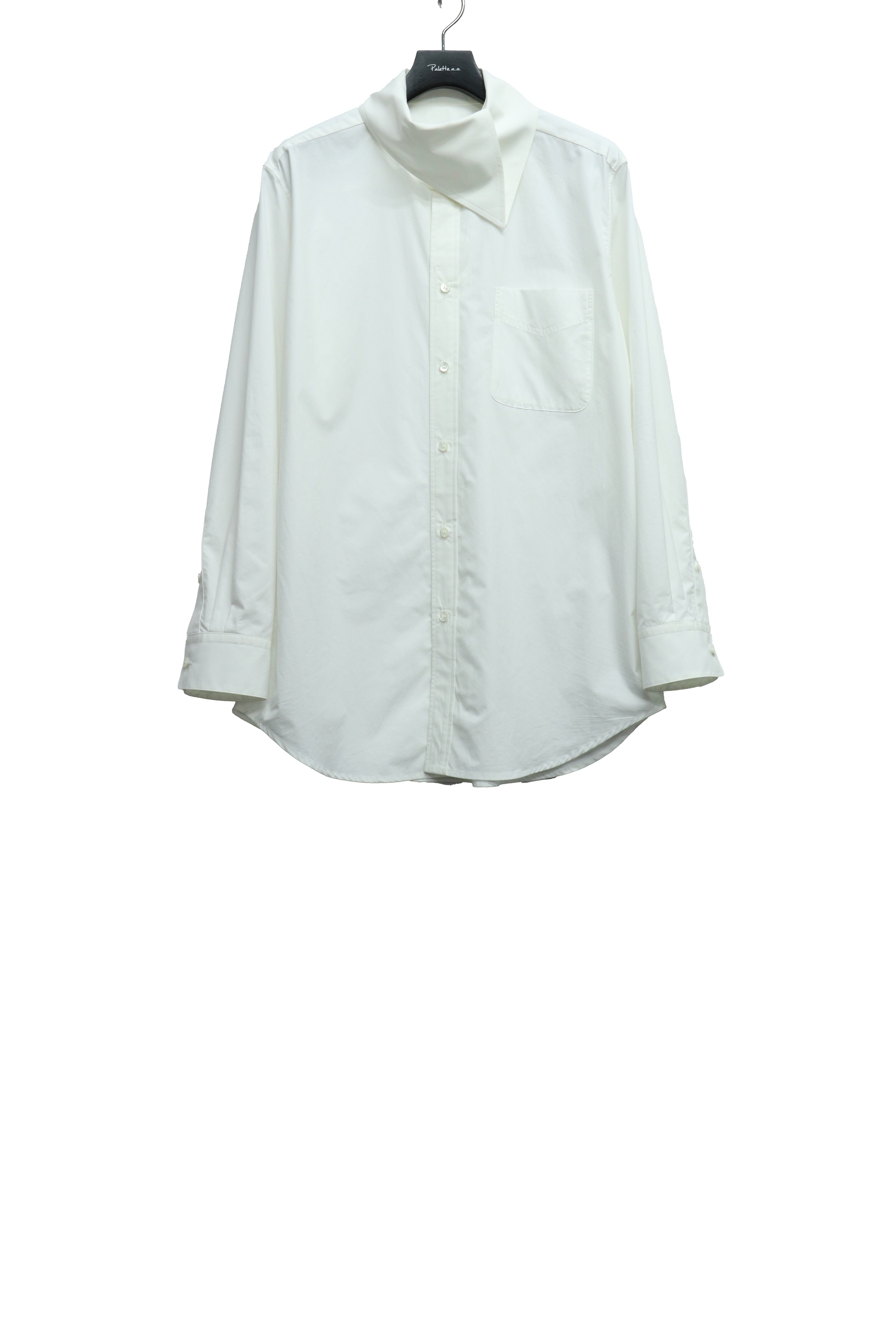 TOGA(トーガ)のScarf collar shirt WHITEの通販｜PALETTE art aliveの