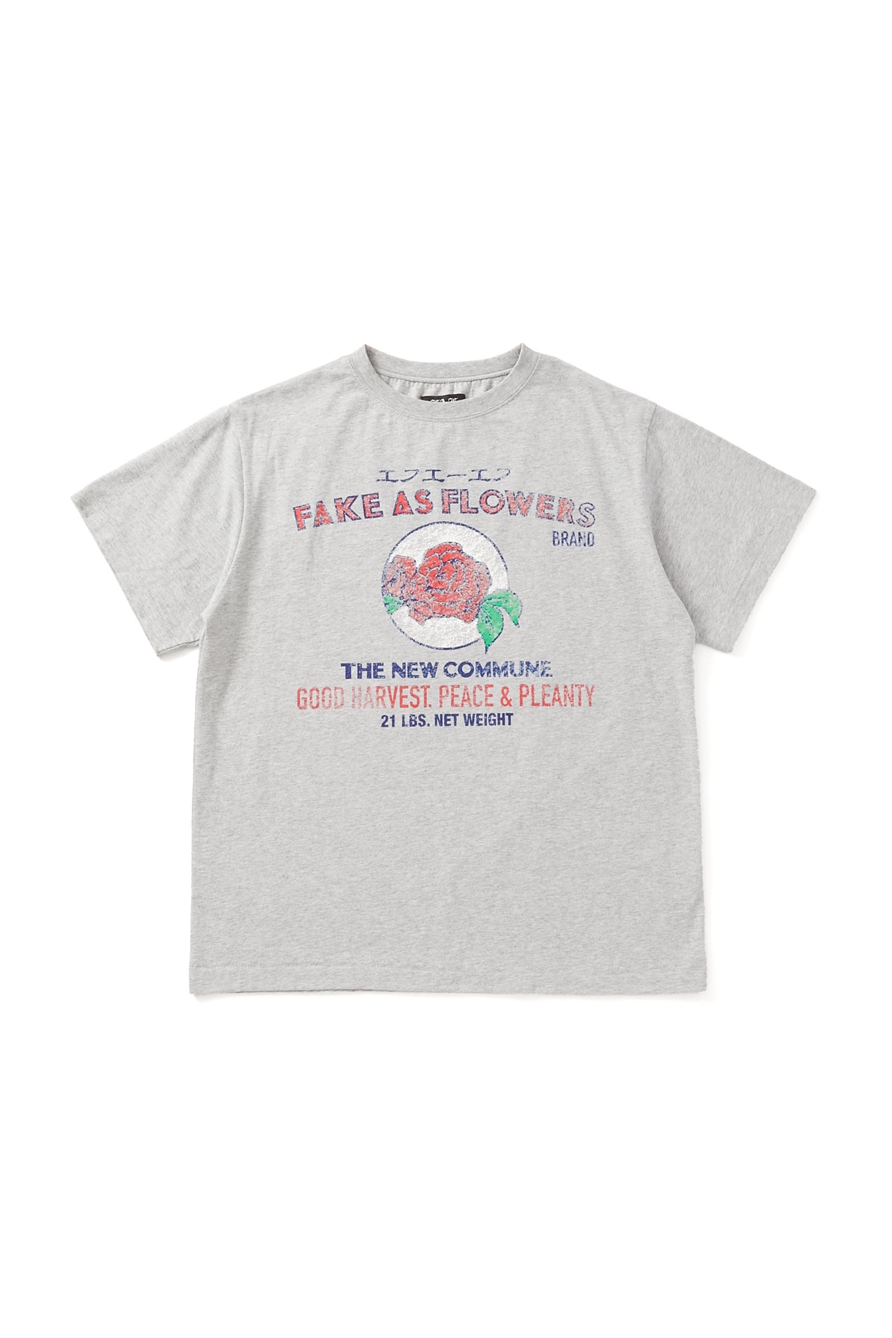 FAF(エフエーエフ)のLabel Tee GRAYの通販｜PALETTE art aliveの