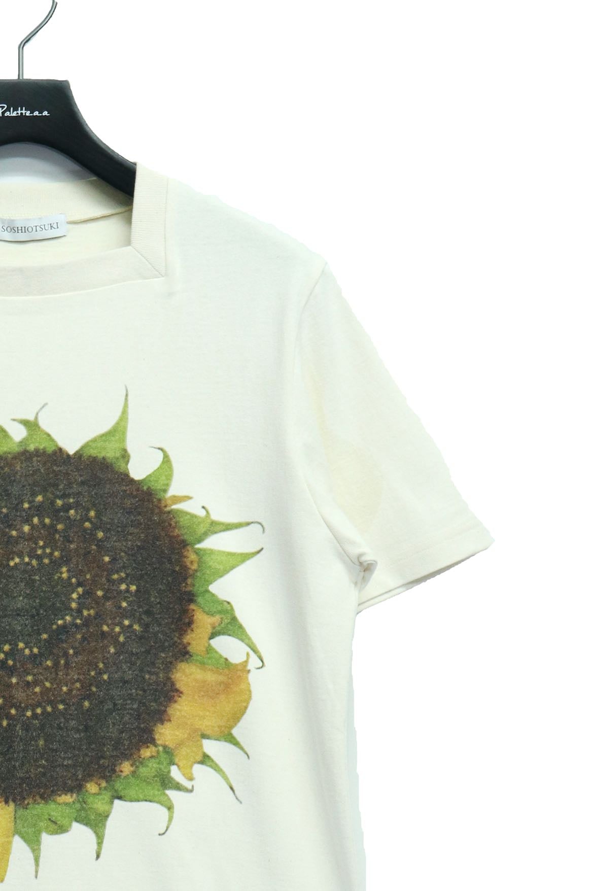 SOSHIOTSUKI(ソウシオオツキ)のSQUARE NECK BIG HIMAWARI CUT SEW SS