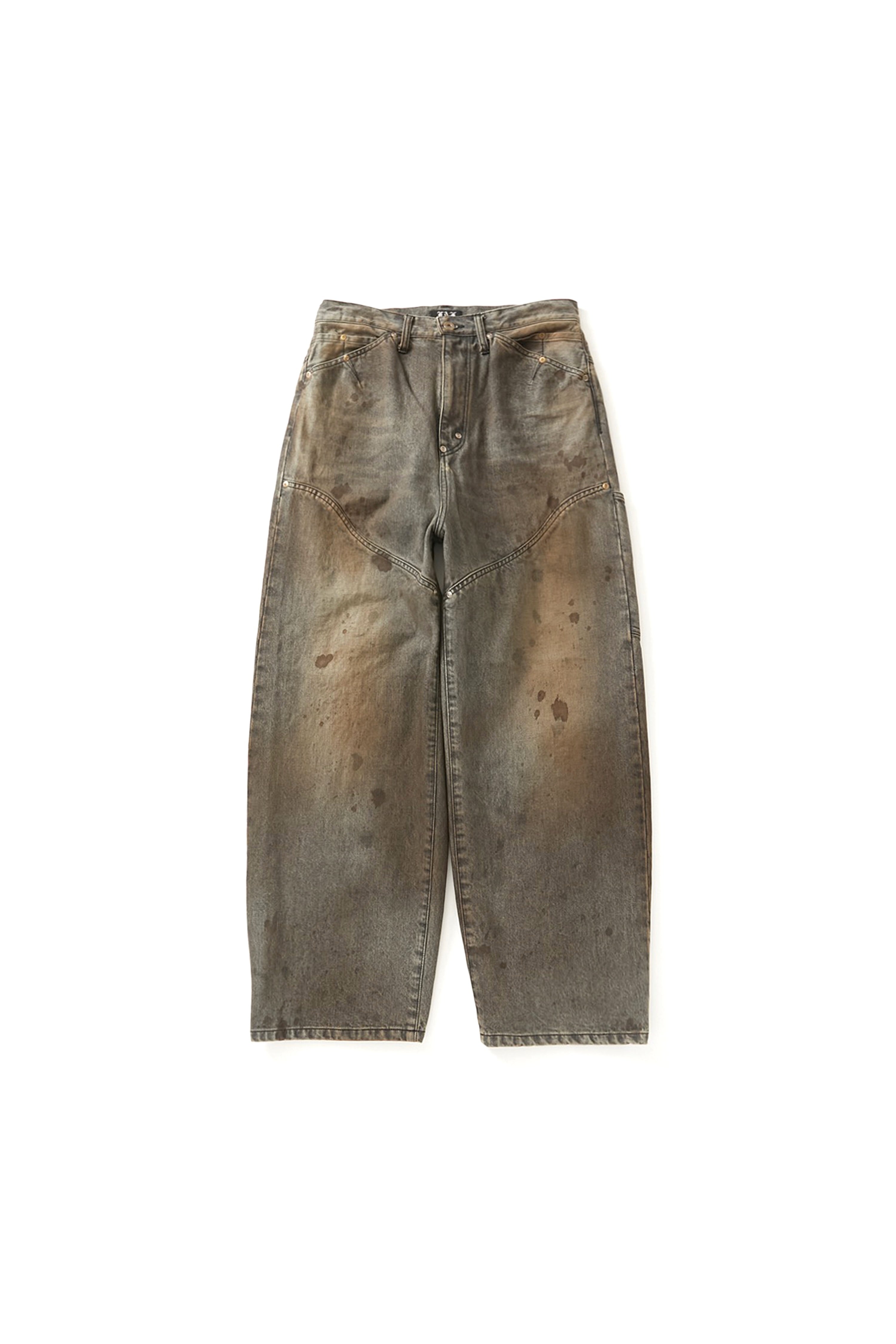 FAF(エフエーエフ)のNEWCOMMUNE DIRT BAGGY DENIM BLACKの通販
