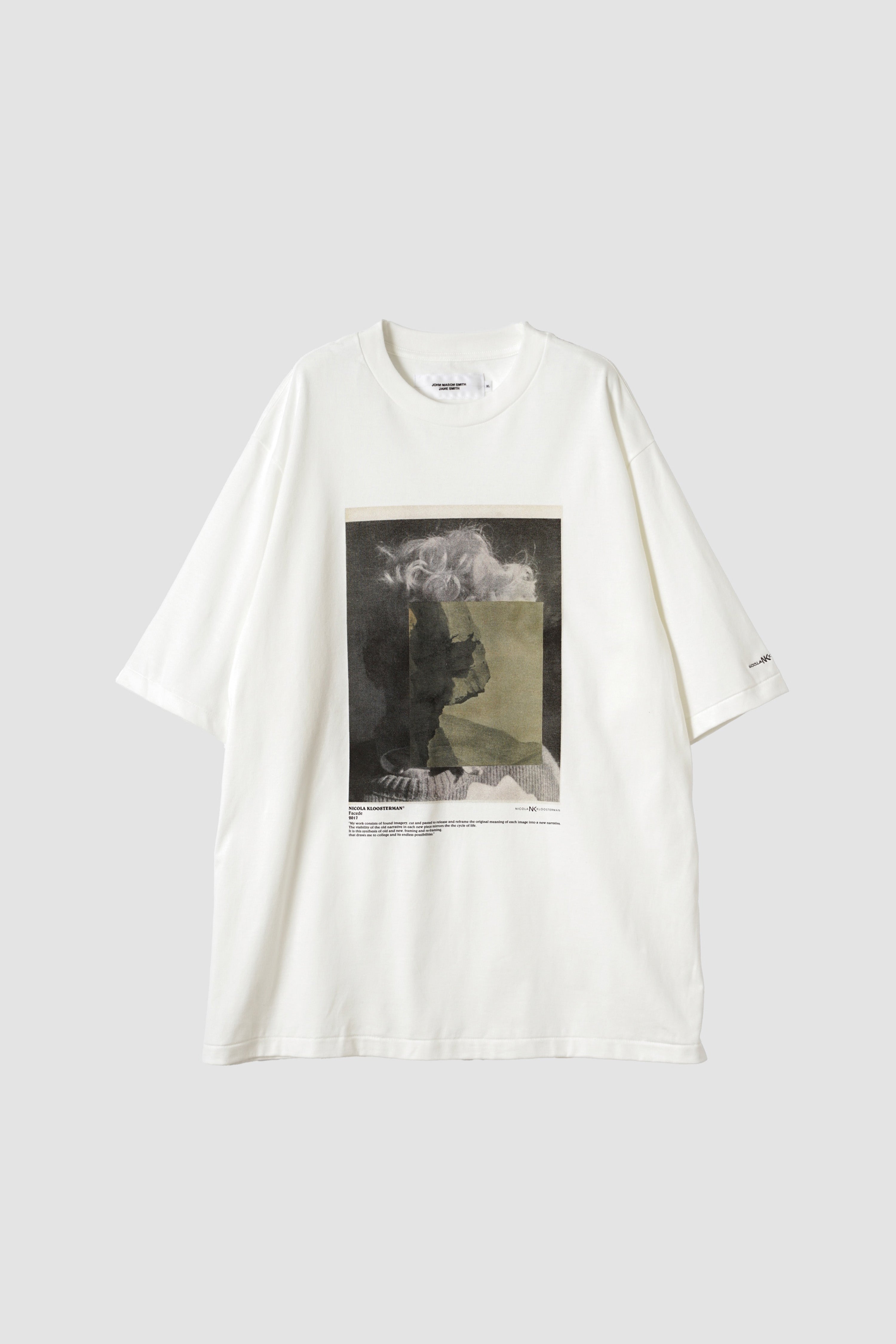 JOHN MASON SMITH(ジョンメイソンスミス)のNICOLA KLOOSTERMAN FACED S/S T-SHIRTの通販｜PALETTE  art aliveのオンラインショップ – PALETTE art alive ONLINE STORE