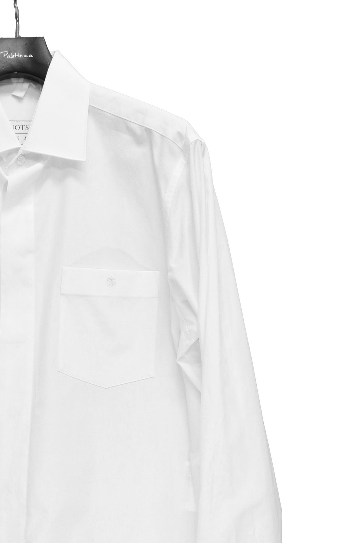 SOSHIOTSUKI(ソウシオオツキ)のTHE KIMONO BREASTED SHIRT-2 WHITEの