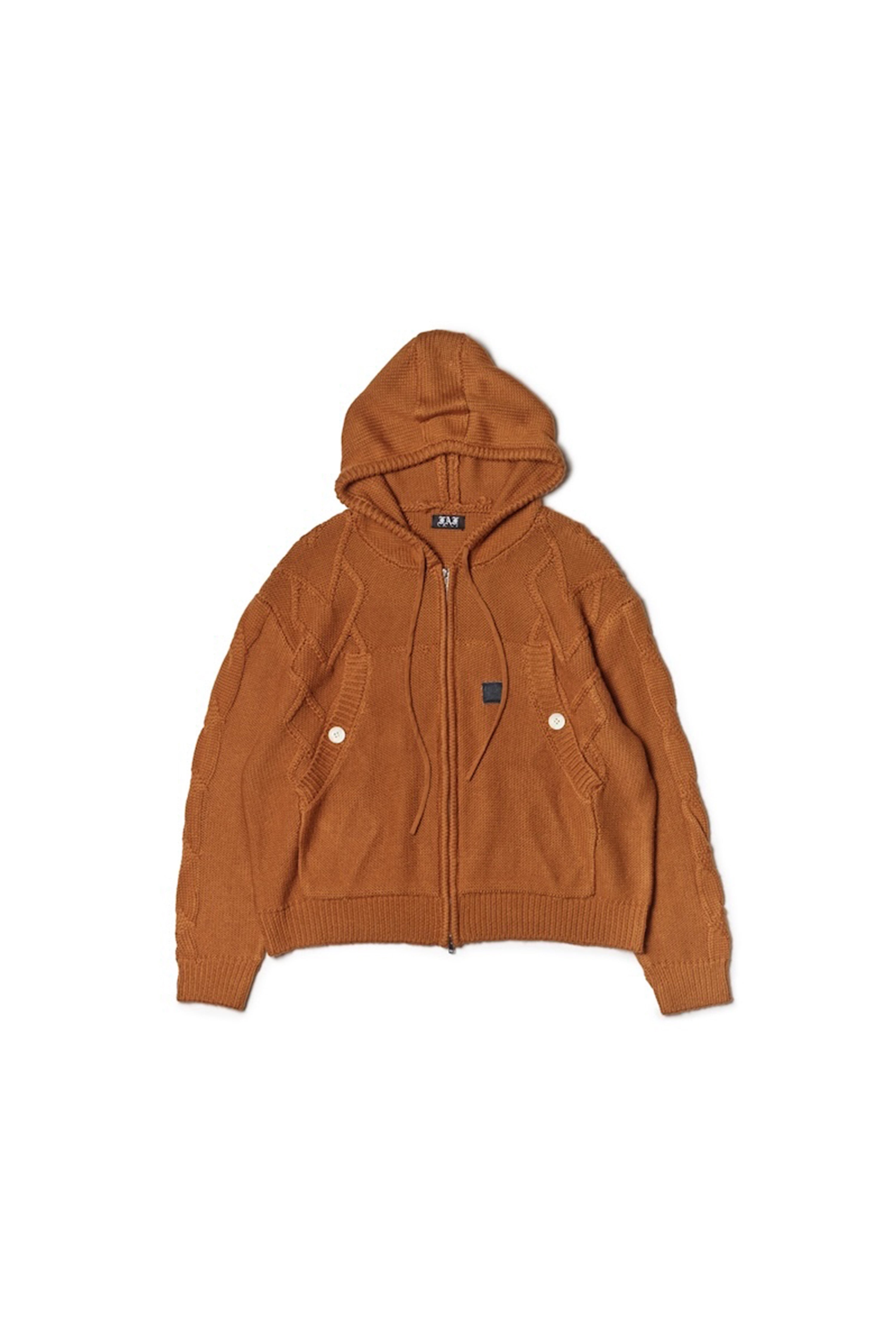 FAF(エフエーエフ)のACTIVE KNIT JACKET BROWNの通販｜PALETTE art 