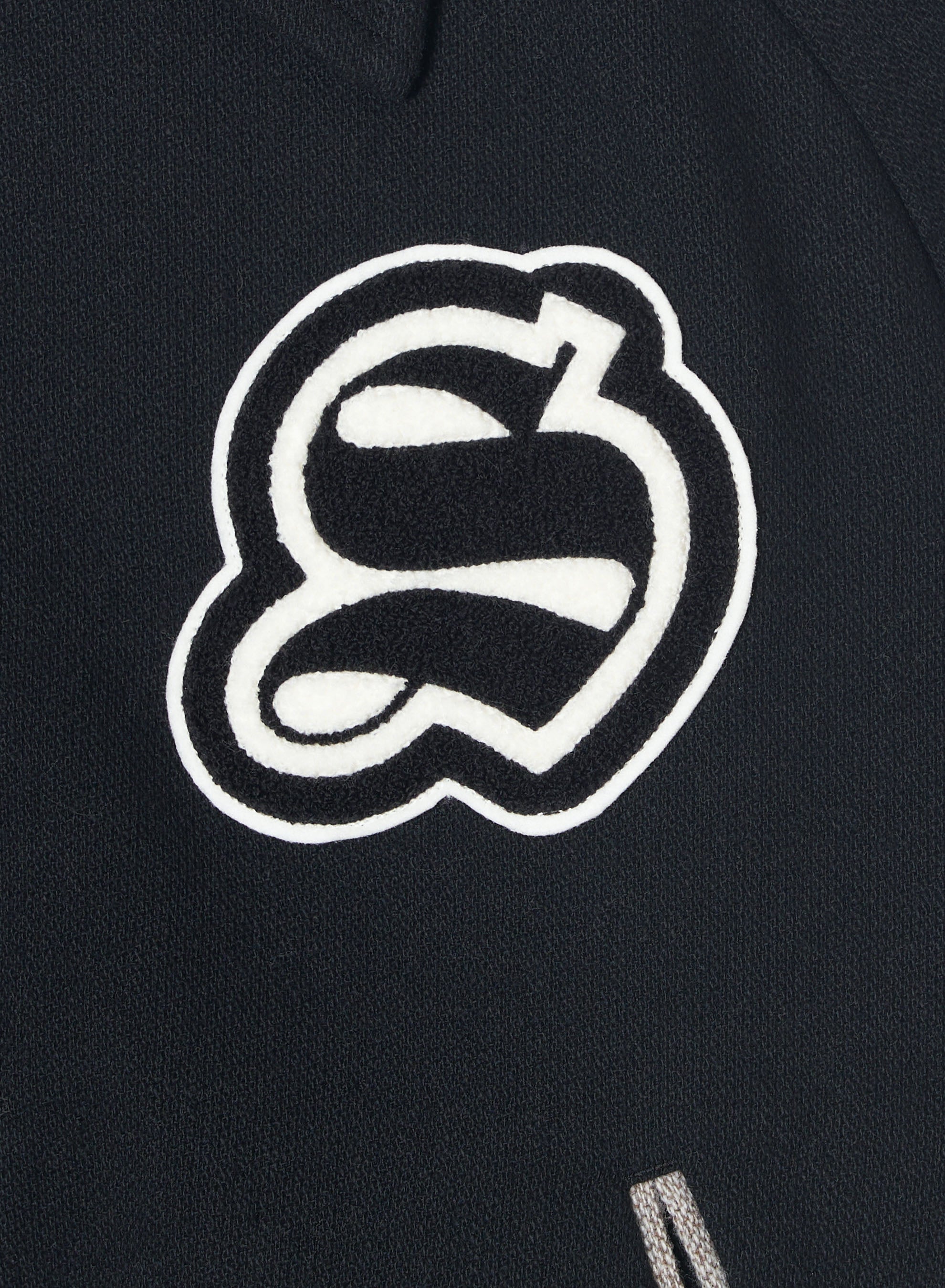 SUGARHILL(シュガーヒル)のMELTON STADIUM JACKET BLACKの通販