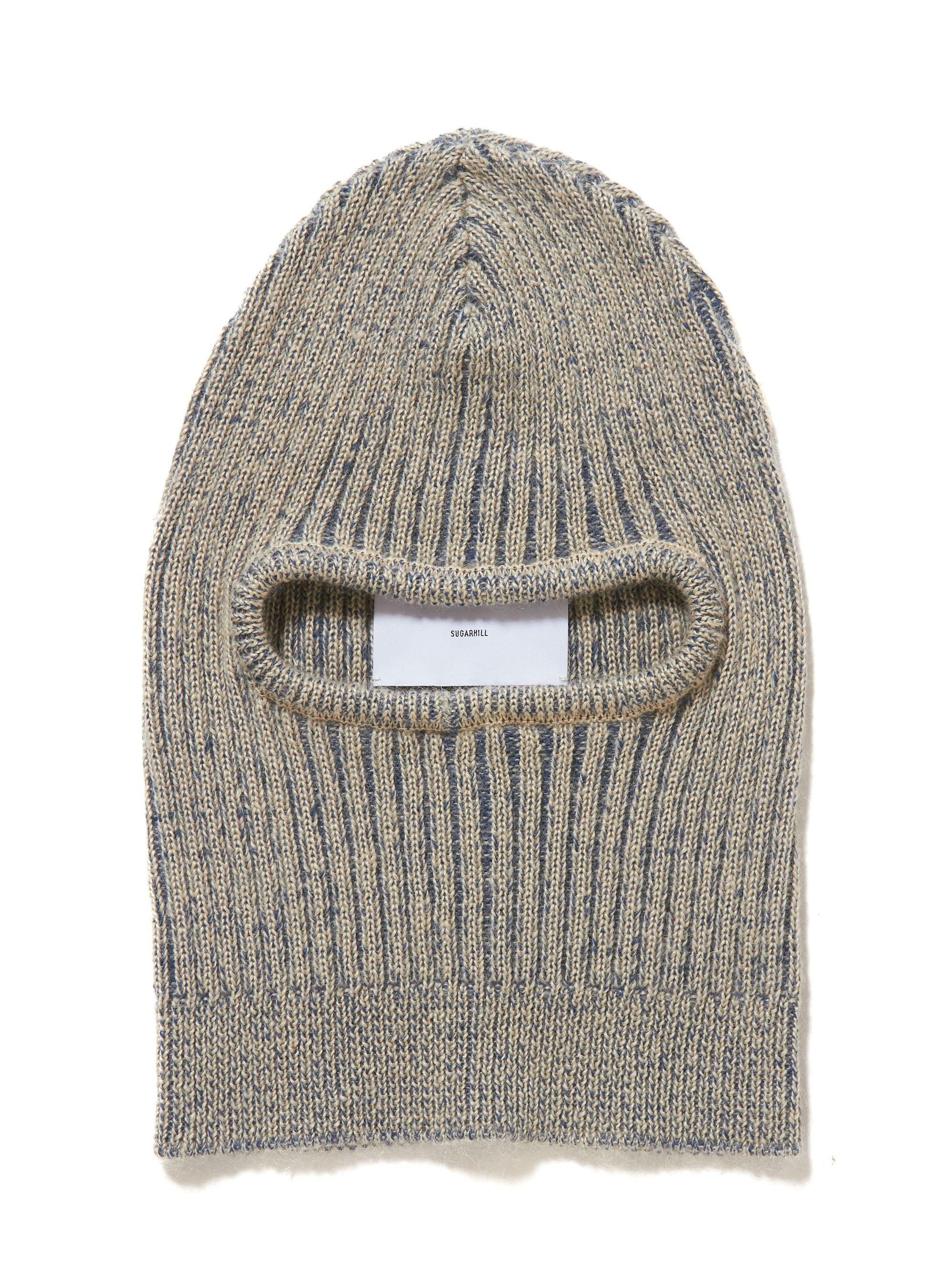 SUGARHILL(シュガーヒル)のPLATING KNIT BALACLAVA IVORY&NAVYの通販 