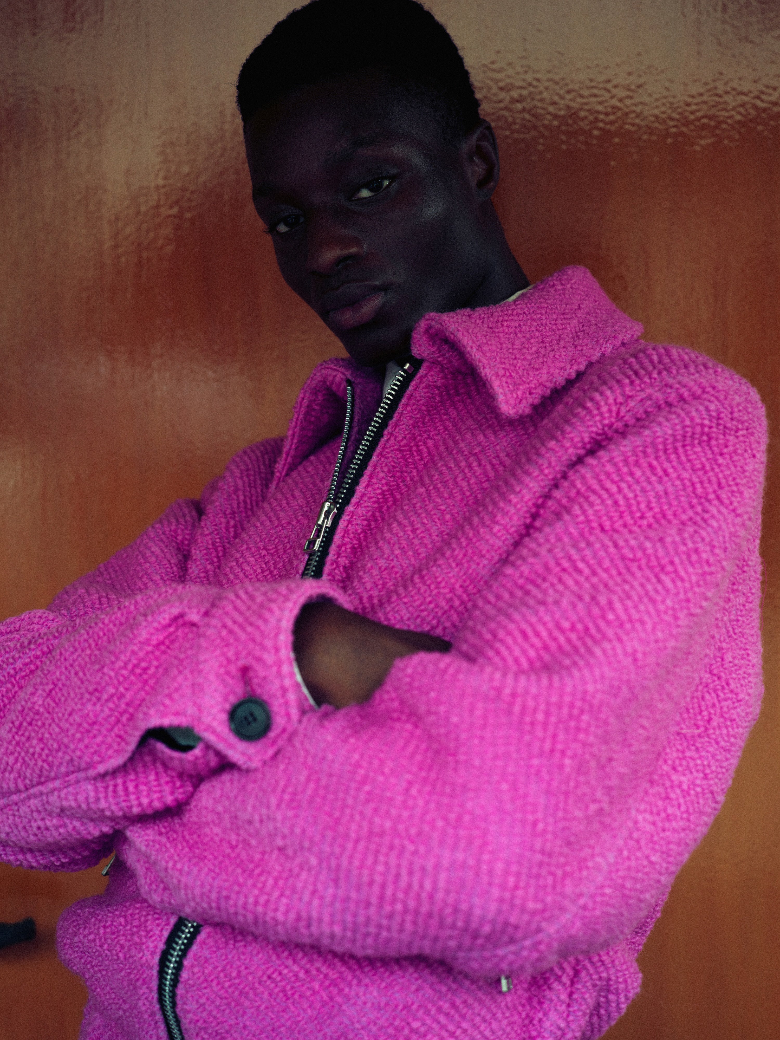 LITTLEBIG リトルビッグ　ハリントンジャケット LITTLEBIG(リトルビッグ)のPopcorn Blouson Pinkの通販｜PALETTE art