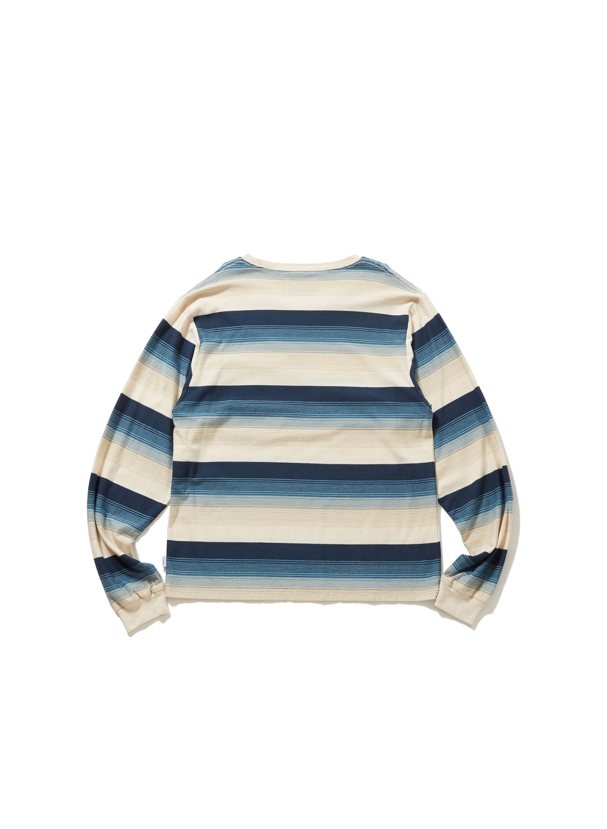 SUGARHILL(シュガーヒル)のMULTI STRIPE LONG SLEEVE TEE BLUEの通販