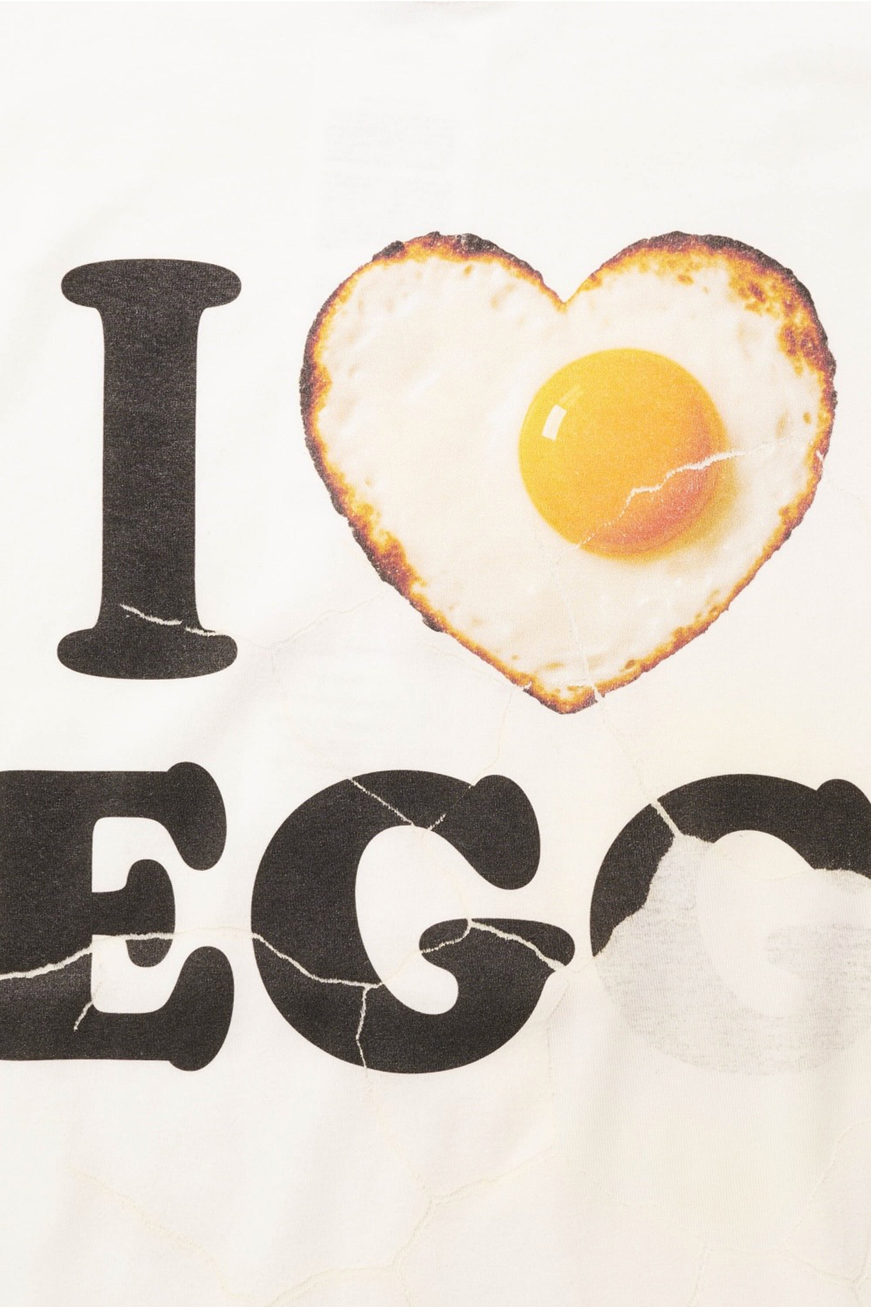 doublet(ダブレット)のI LOVE EGG T-SHIRT WHITEの通販｜PALETTE art 