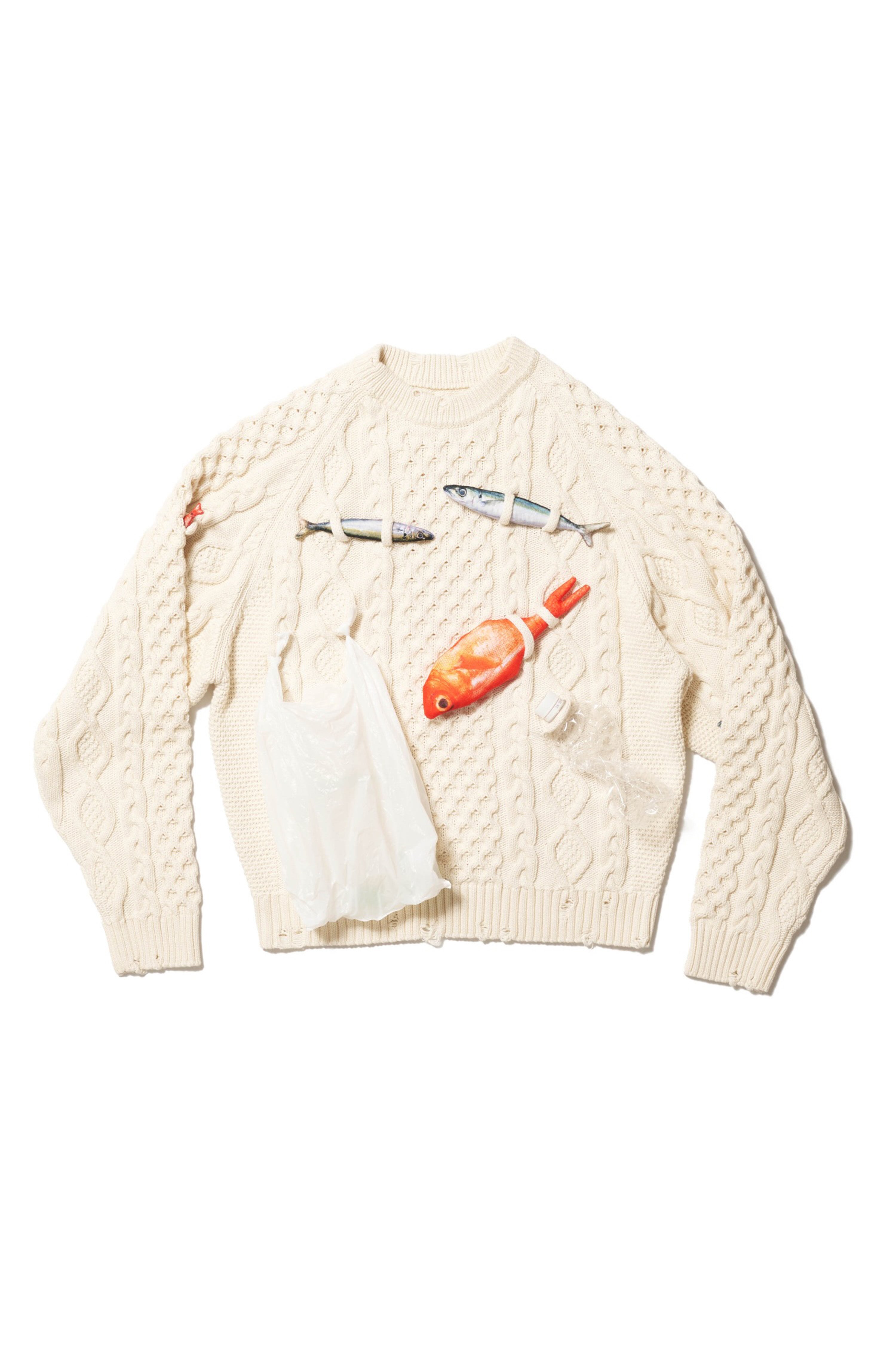 doublet(ダブレット)のCAUGHT IN THE CABLE FISHERMAN KNITの通販