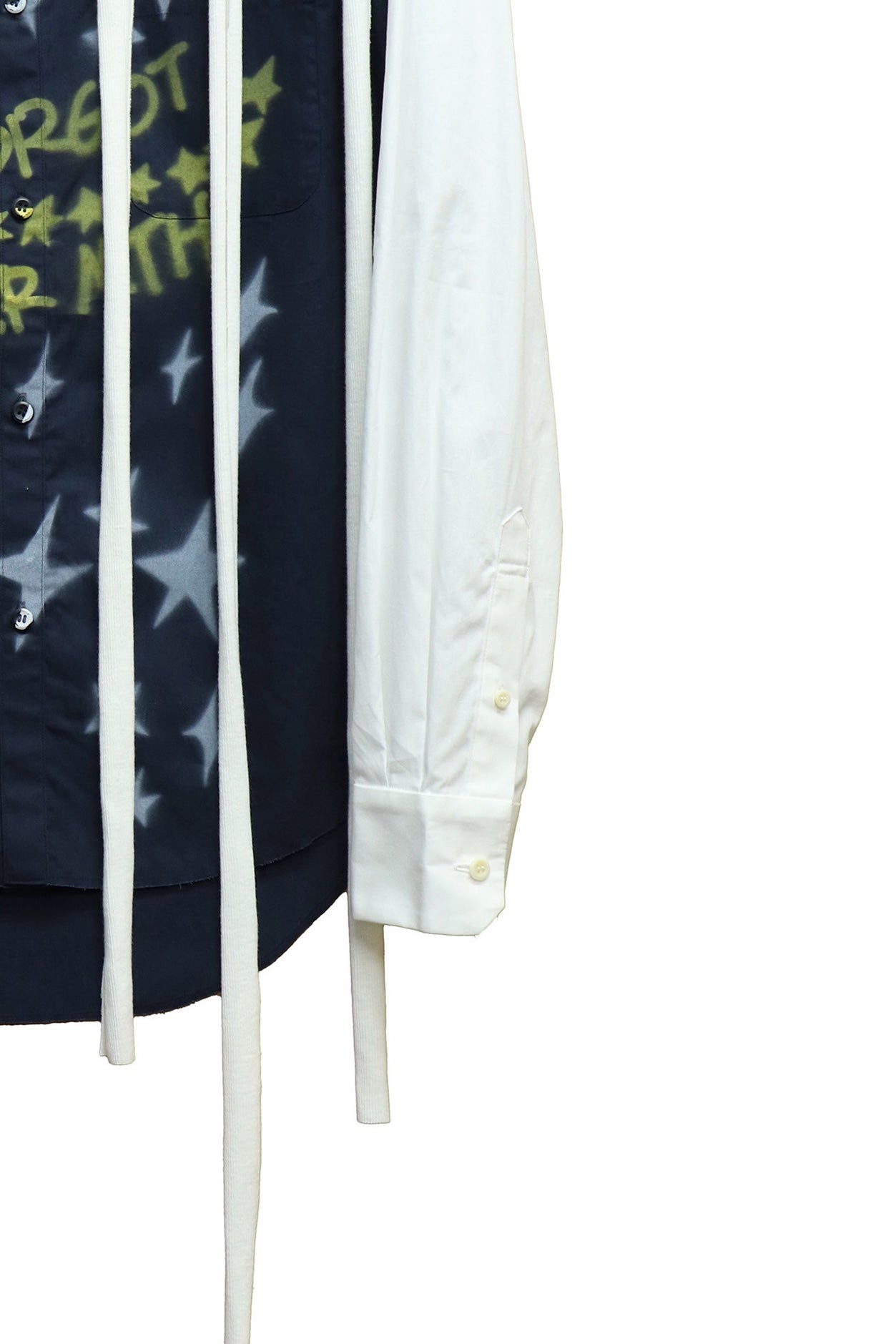 FILME FILLED(フィルムフィルド)のDistortion Collar Shirt DARK NAVYの通販｜PALETTE art