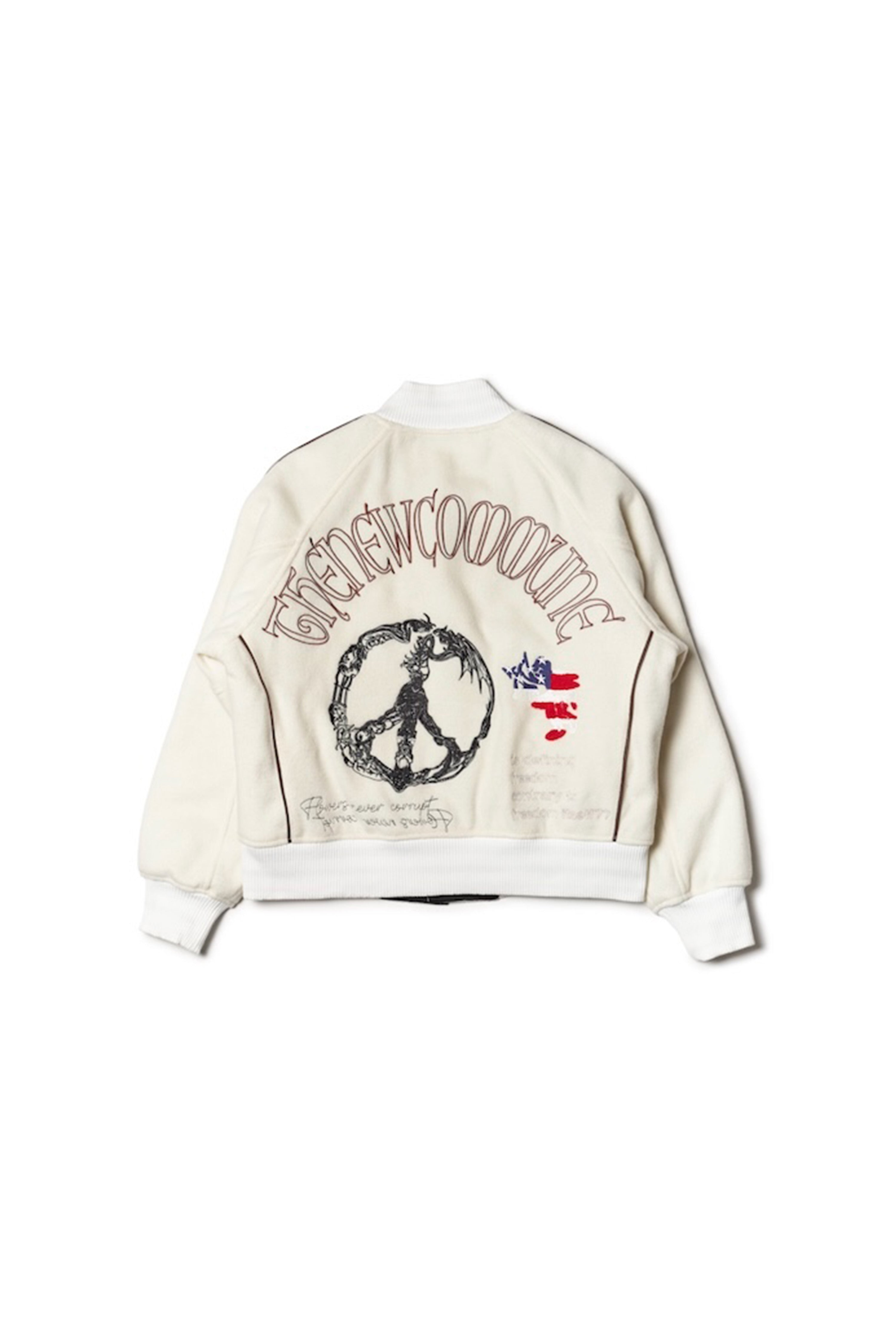 FAF(エフエーエフ)のSTADIUM JACKET WHITEの通販｜PALETTE art aliveの