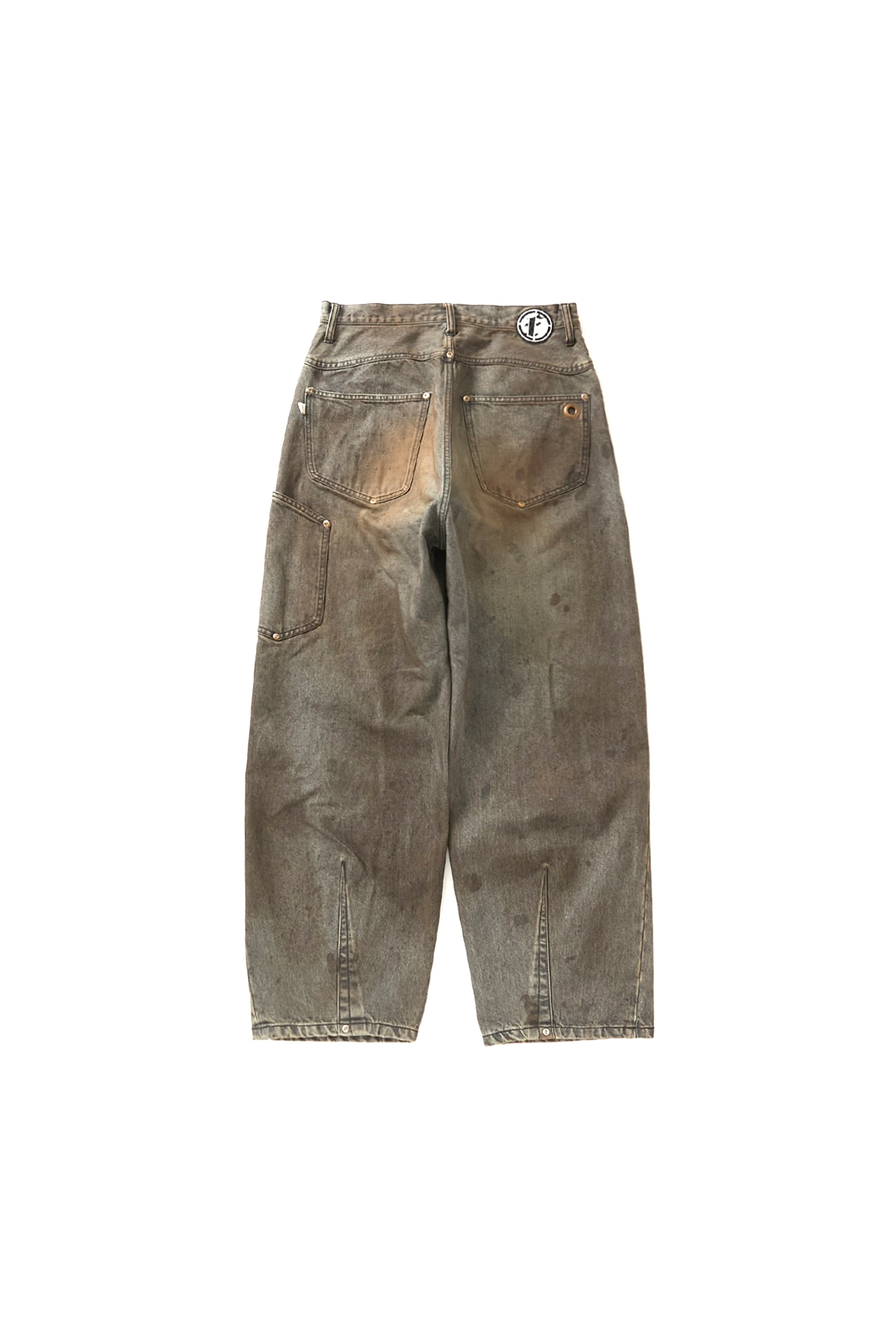 FAF(エフエーエフ)のNEWCOMMUNE DIRT BAGGY DENIM BLACKの通販