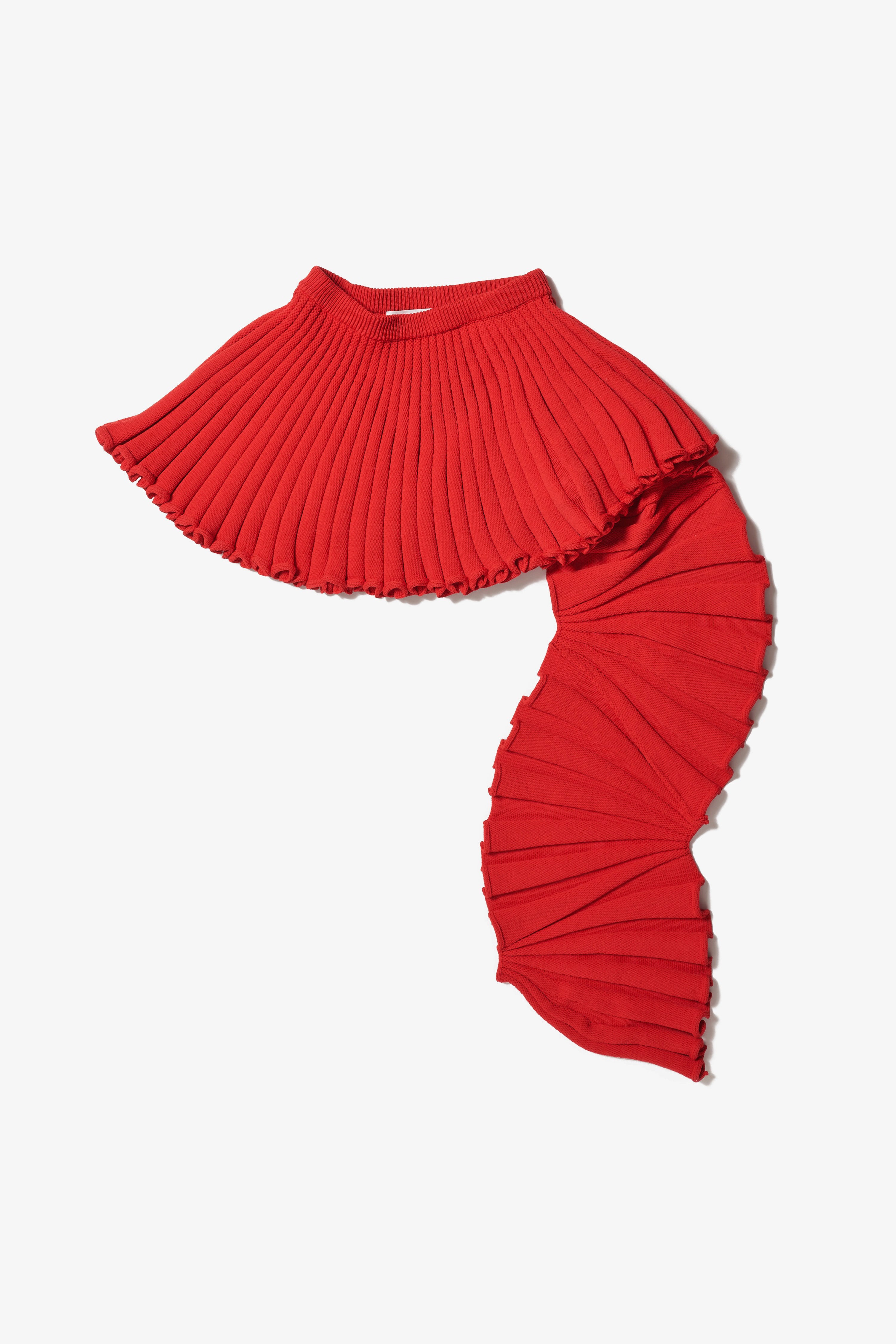 doublet(ダブレット)のNEO PLEATED KNIT SKIRT REDの通販｜PALETTE art 