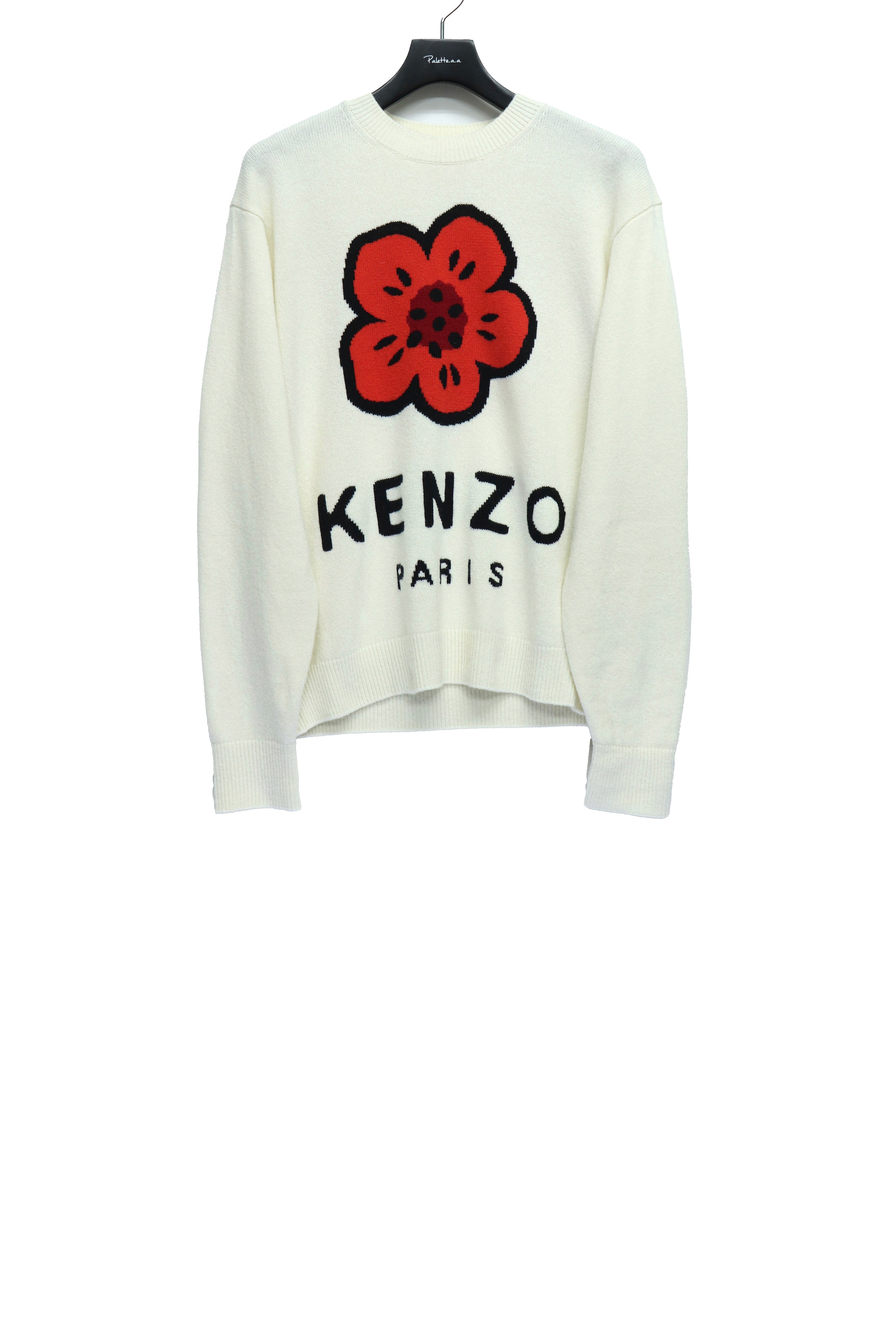 KENZO(ケンゾー)のRWS BOKE FLOWER PLACED JUMPER OFF WHITEの通販