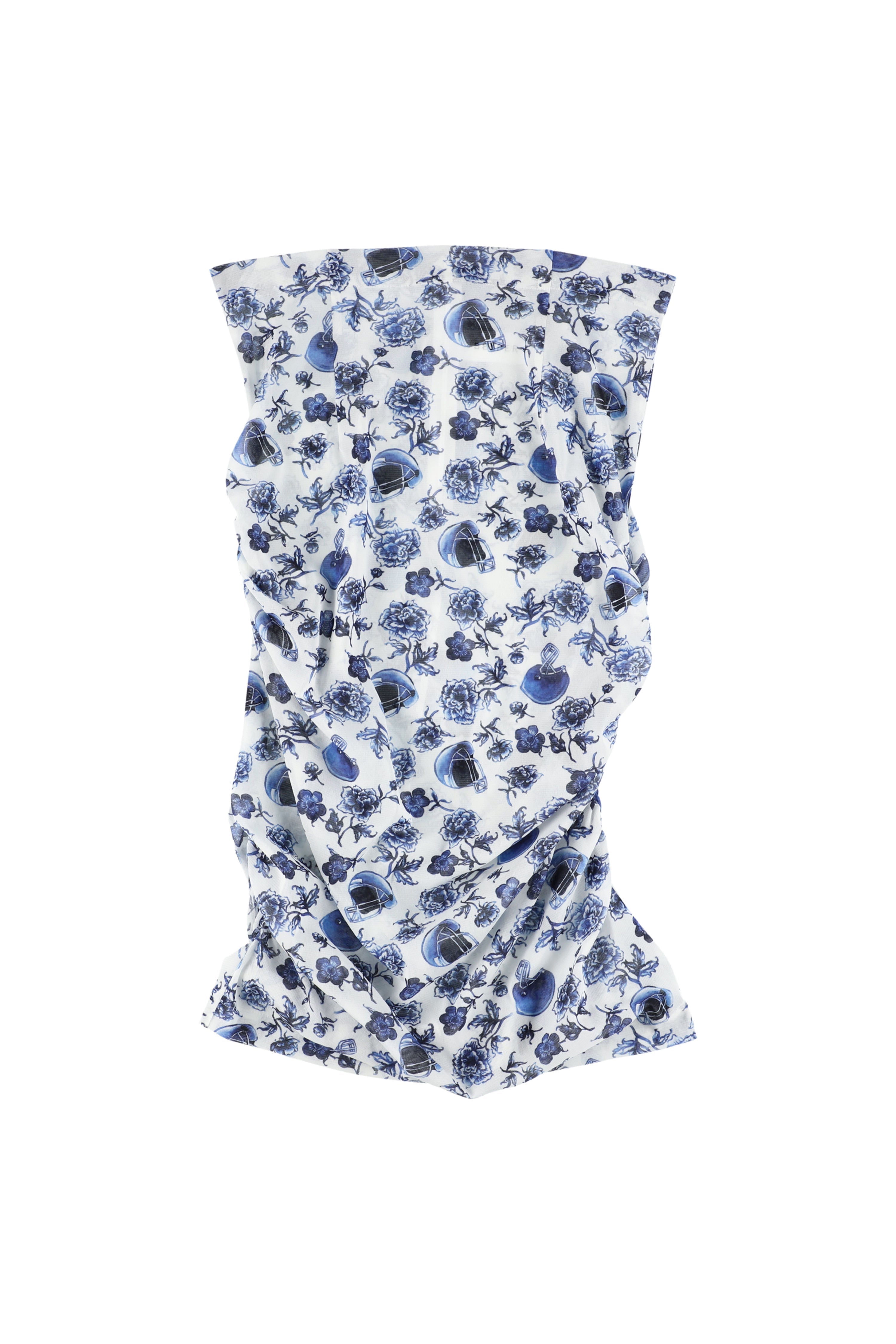 BELPER(ベルパー)のPRINTED MESH SKIRT WHITE(スカート)の通販