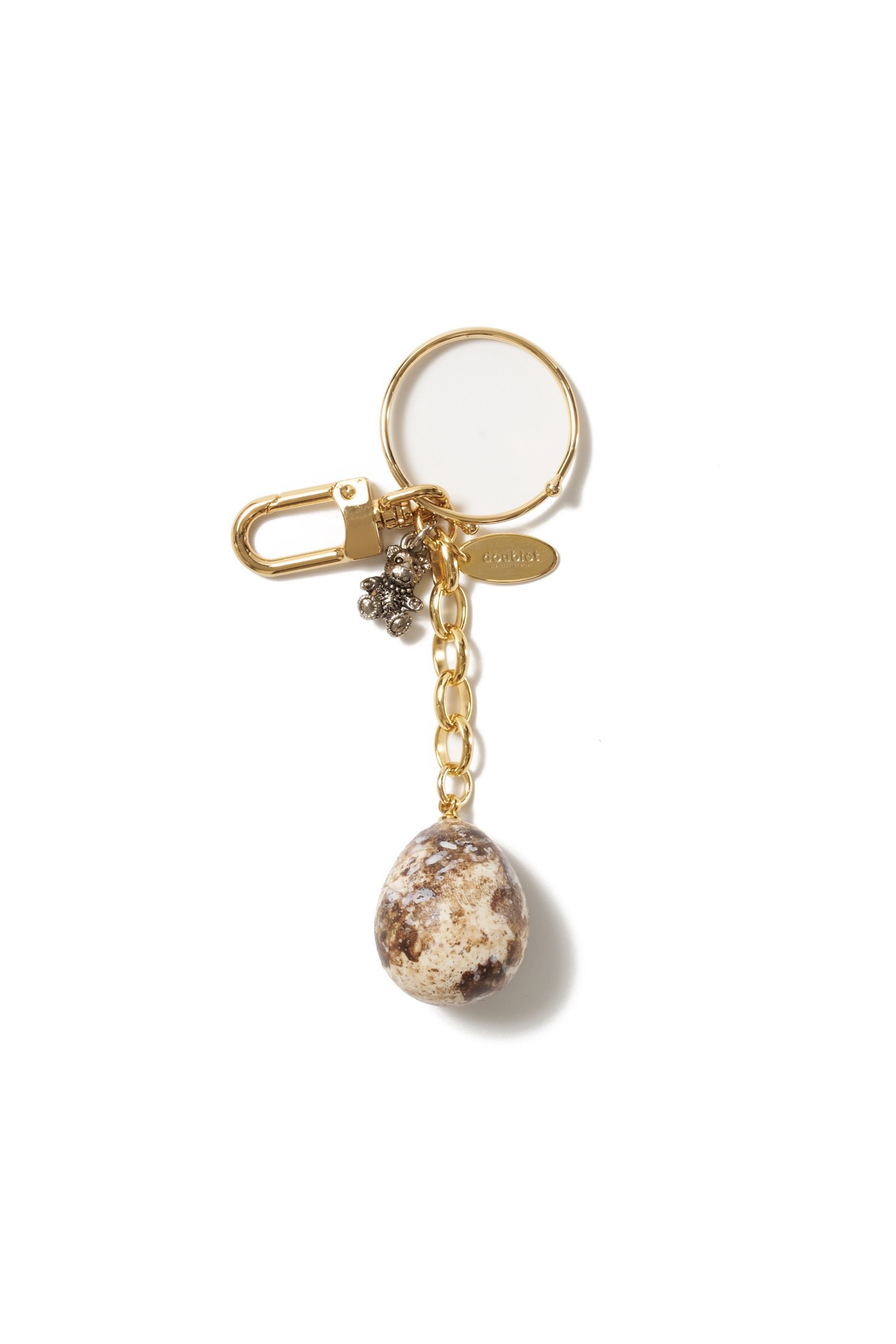 doublet(ダブレット)のFOOD SAMPLE KEY CHAIN EGG SILVERの通販