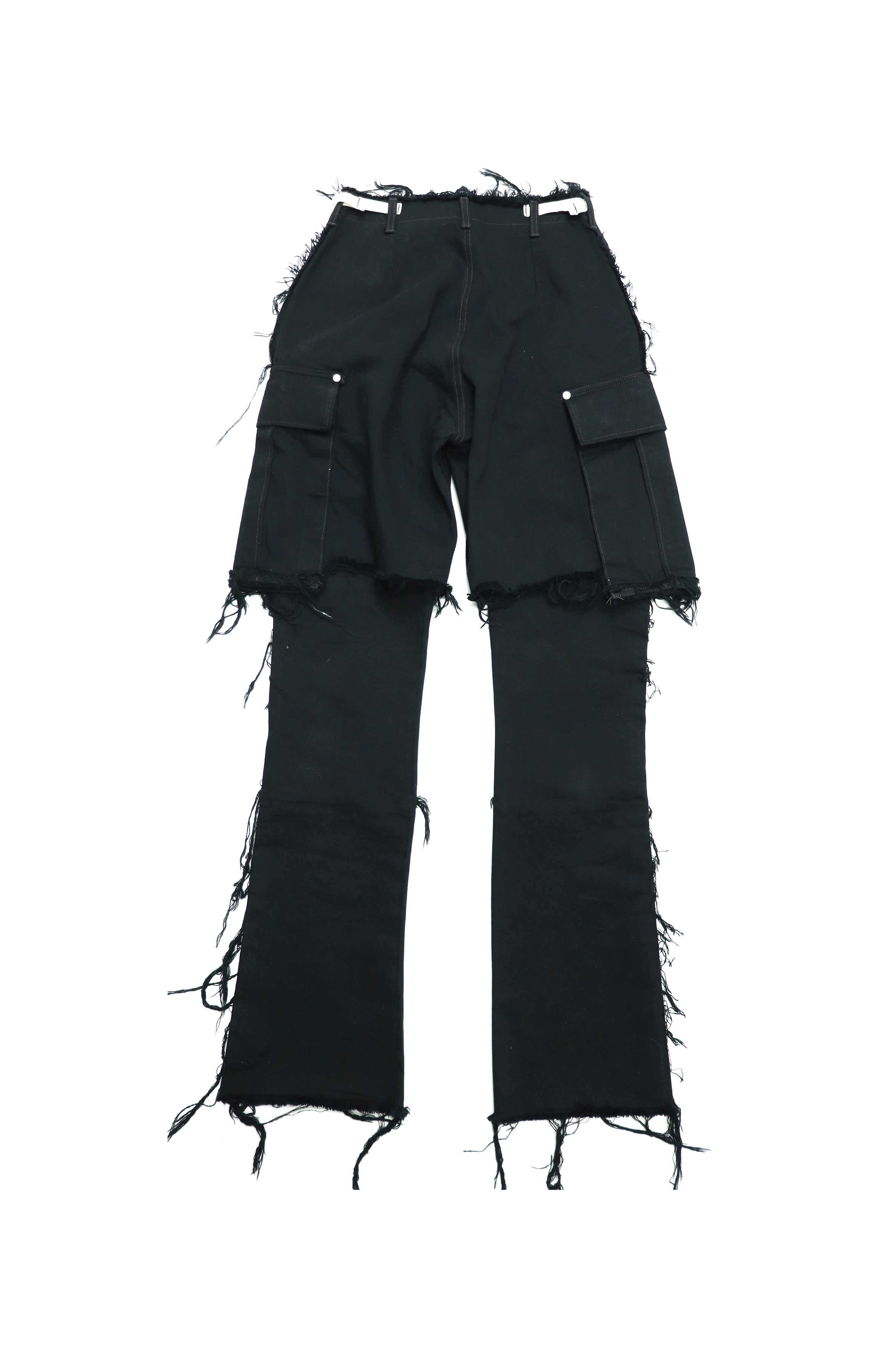 voltage Control filter ボンテージ　パンツ Voltage Control Filter(VOC)のDENIM CARGO SHORTSの通販｜PALETTE art