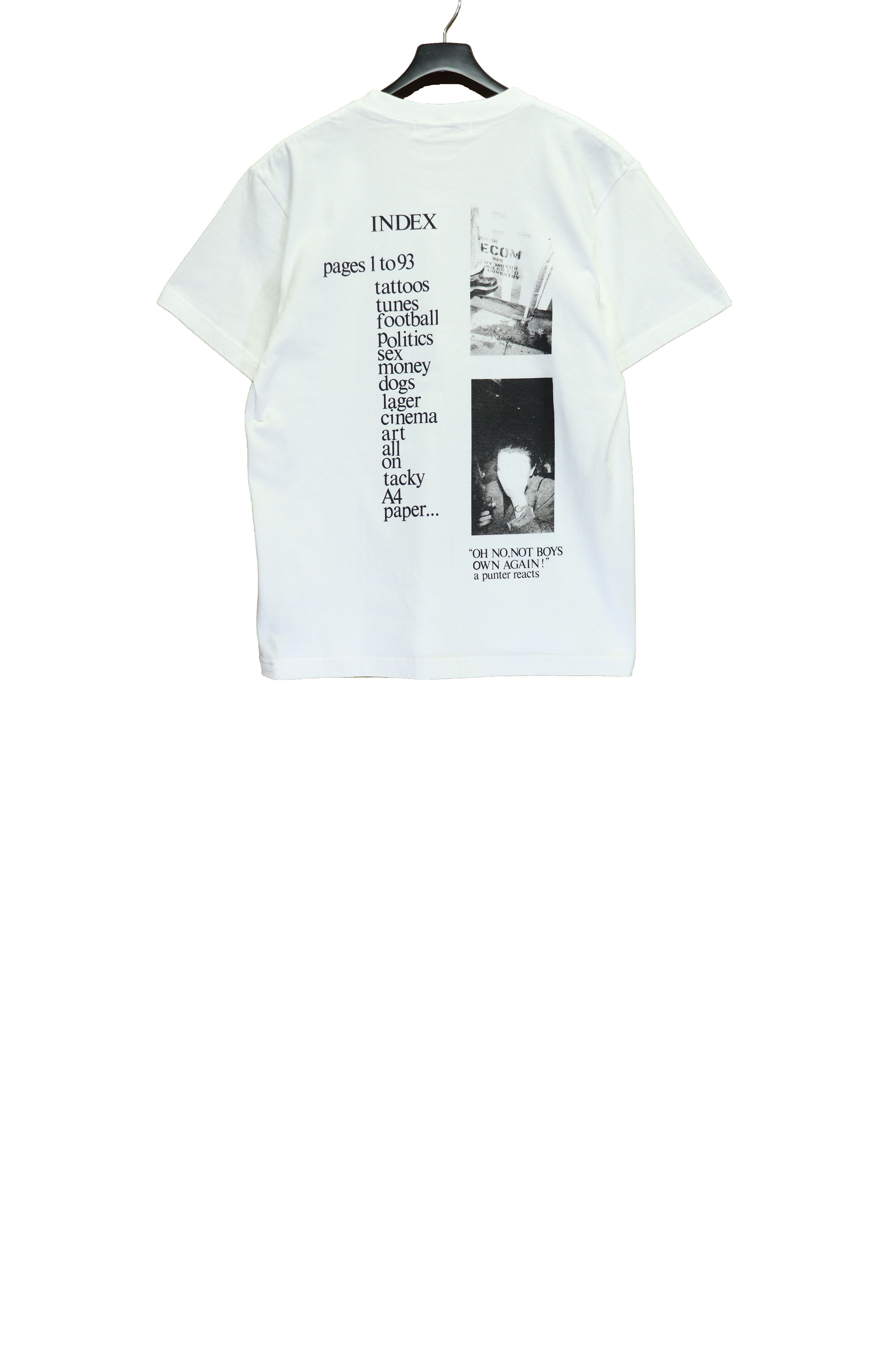 TOGA VIRILIS(トーガ ビリリース)のPrint T-shirt ISSUE ONE BOY'S OWN