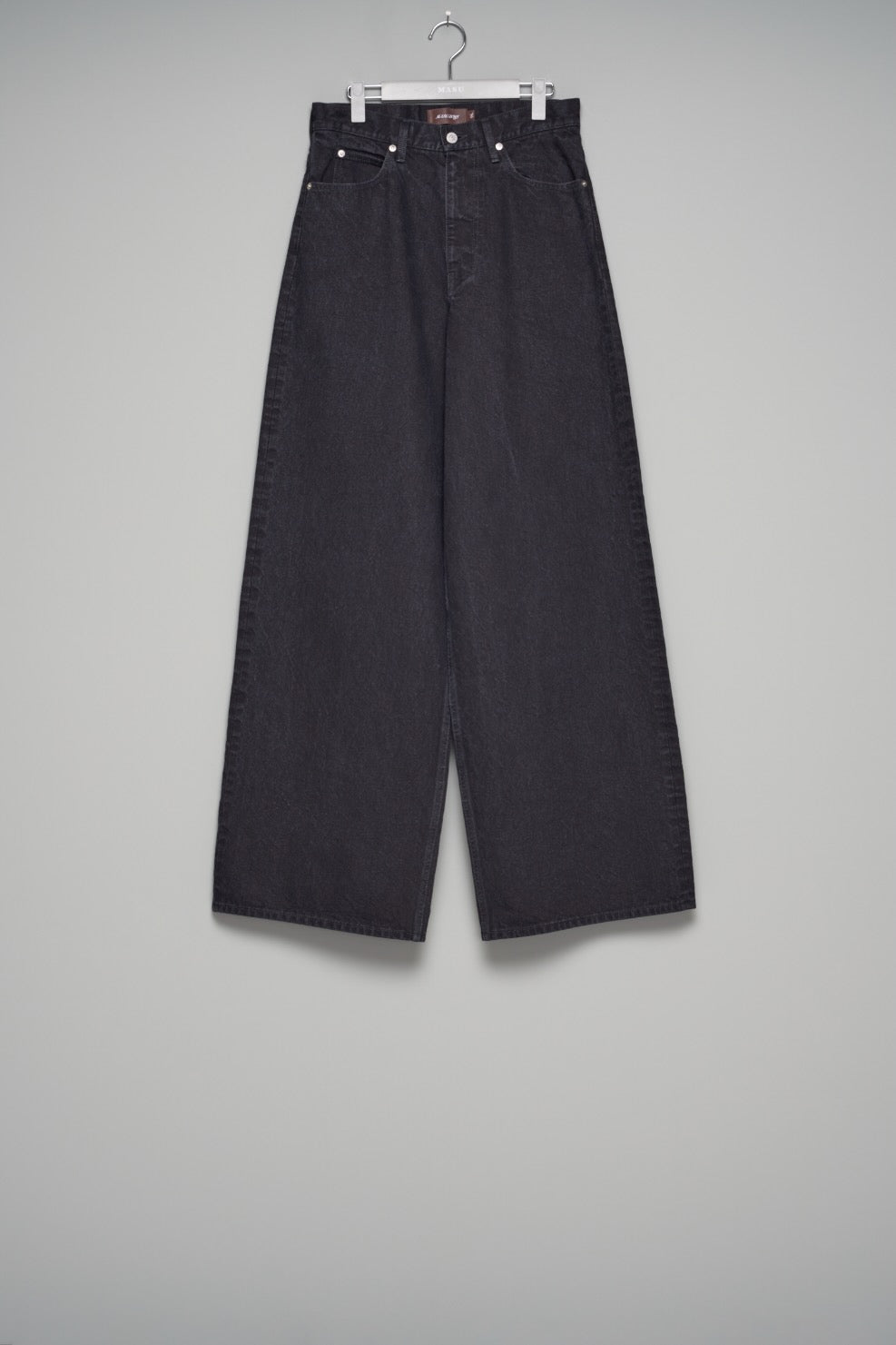 MASU(エムエーエスユー)のMB BAGGY JEANS BLACKの通販｜PALETTE art