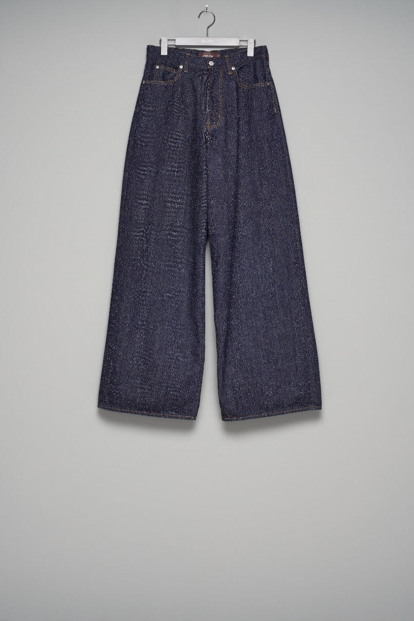 MASU(エムエーエスユー)のMB BAGGY JEANS NEPの通販｜PALETTE art
