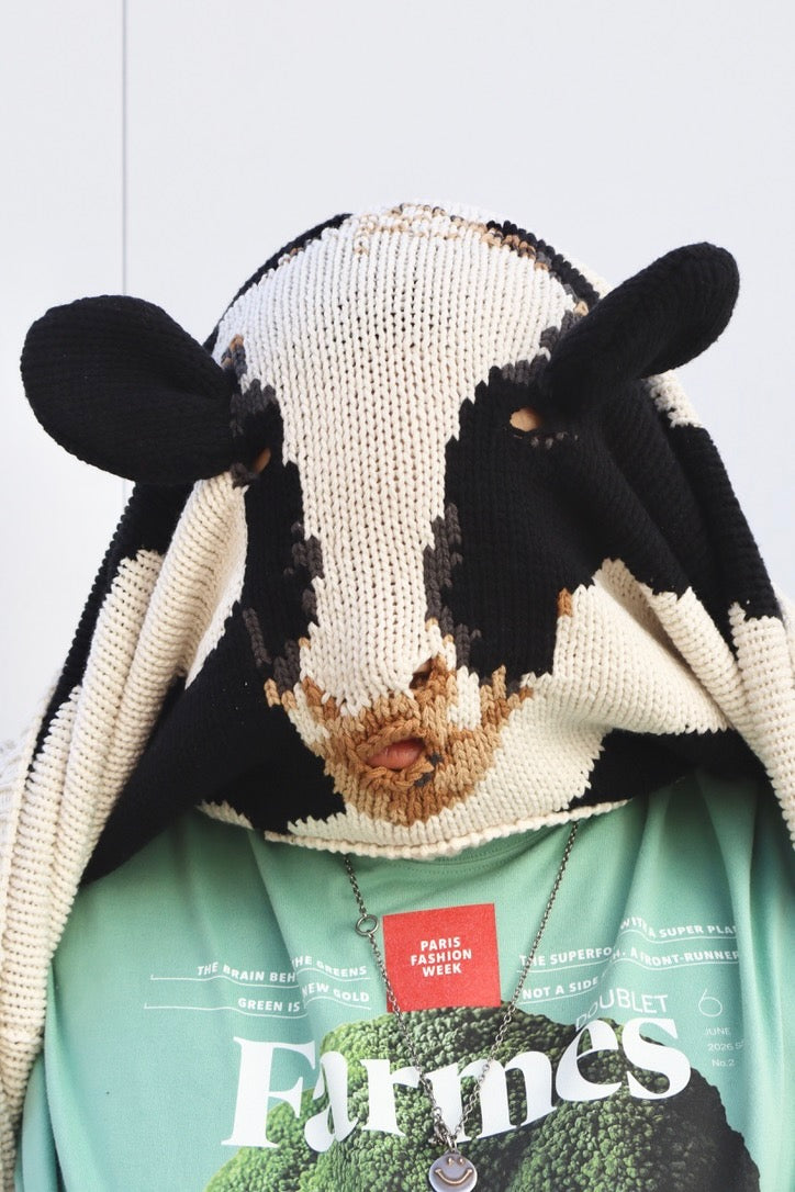 doublet(ダブレット)のACTING COW KNIT PULLOVERの通販｜PALETTE art