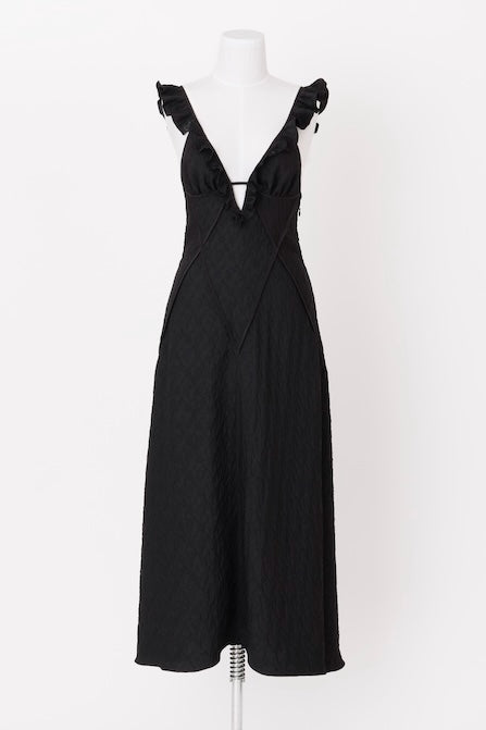 FETICO(フェティコ)のFLORAL EMBOSSED CAMI DRESS(ドレス)の通販