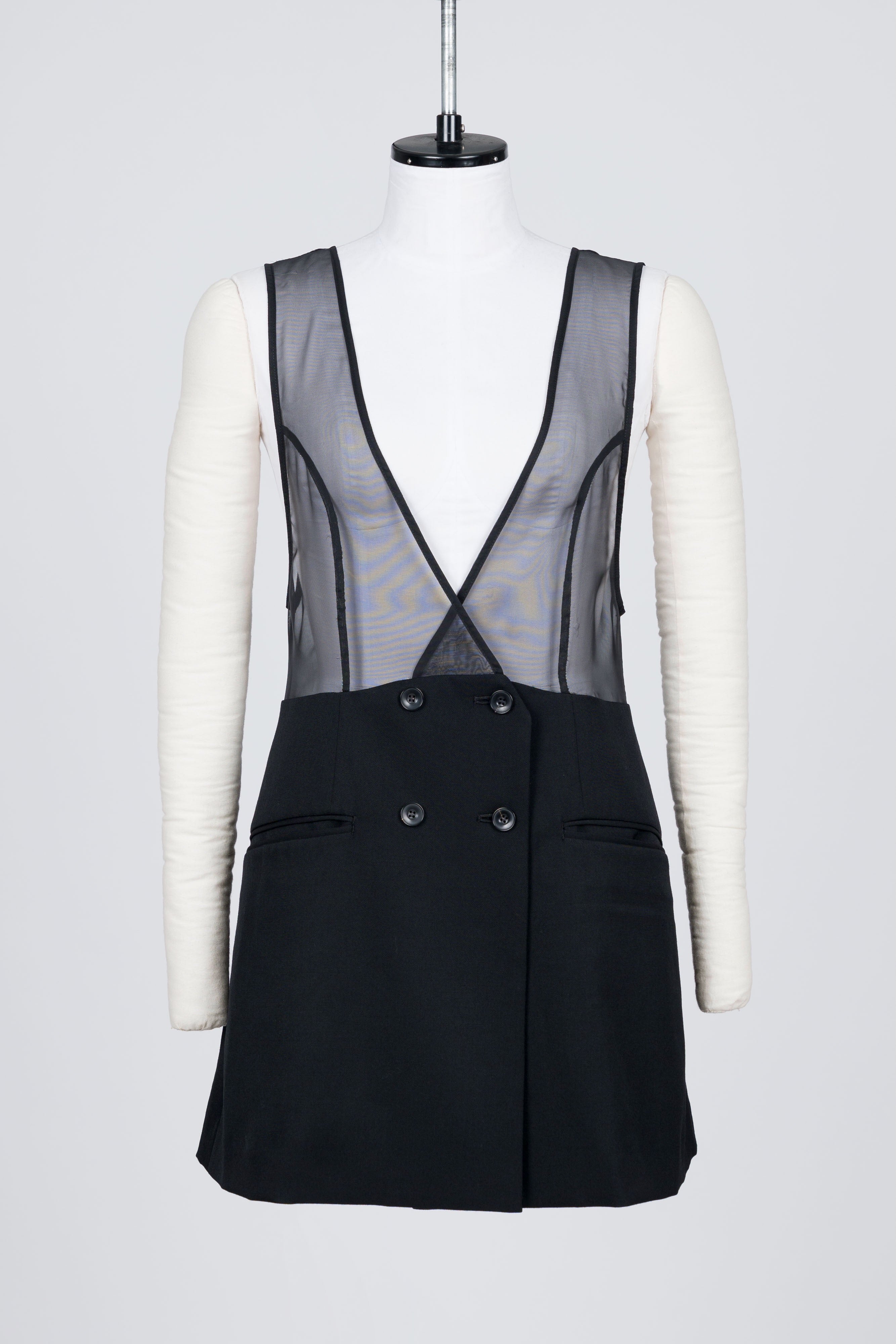 FETICO's Combined Organza Tailored Jacket Mail Order | Palette Art