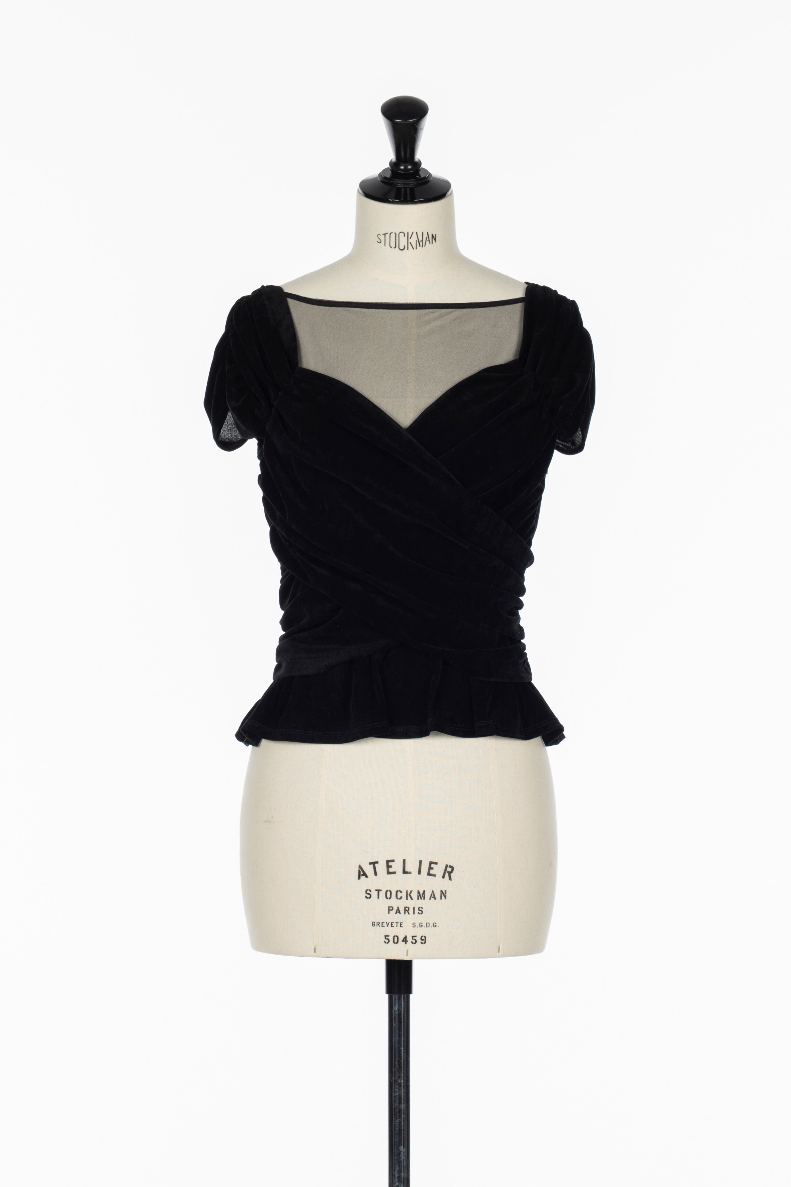 FETICO(フェティコ)のVELVET TULLE GATHERED TOPの通販｜PALETTE art