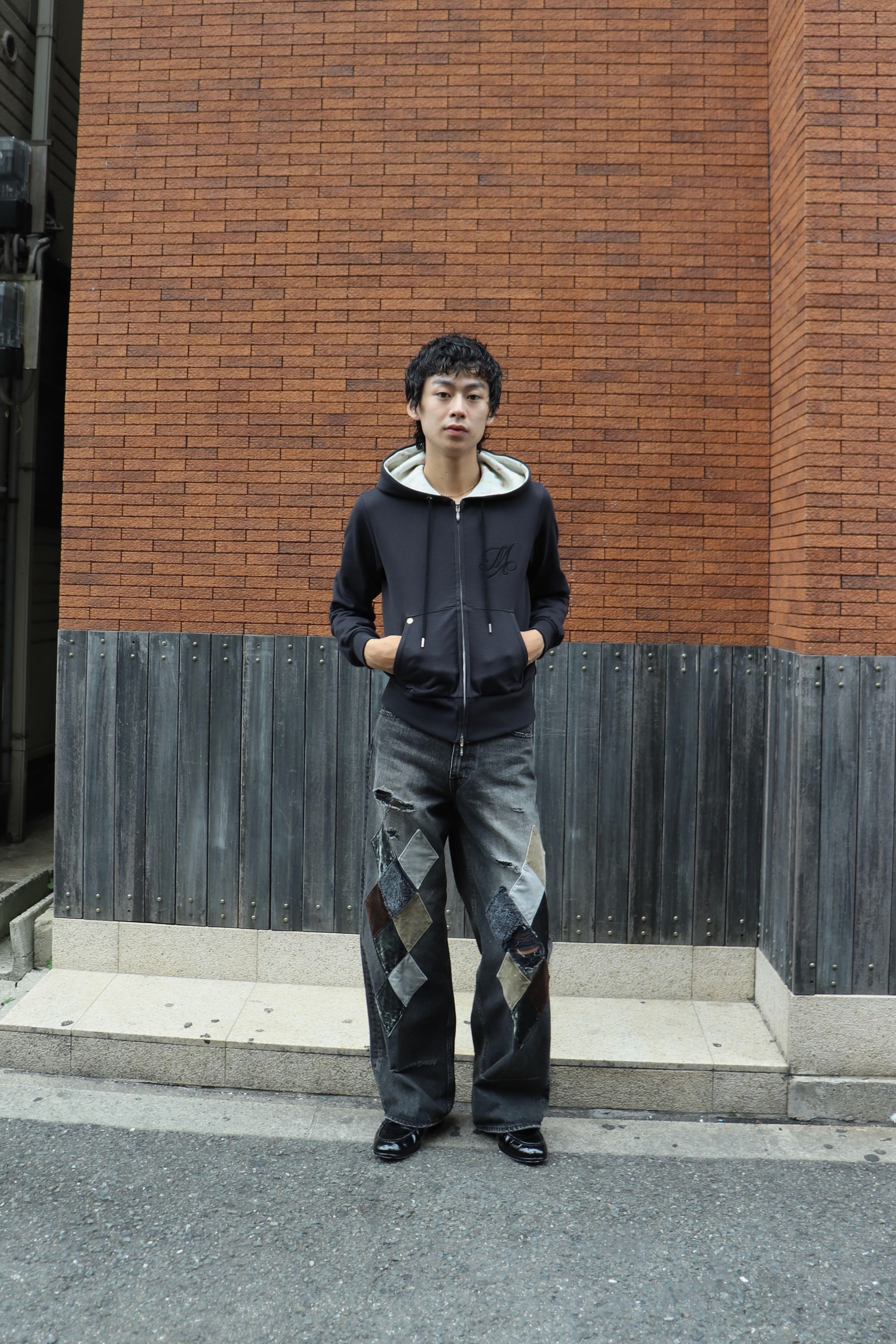 MASU(エムエーエスユー)のMB DIAMOND WIDE JEANS BLACKの通販｜PALETTE