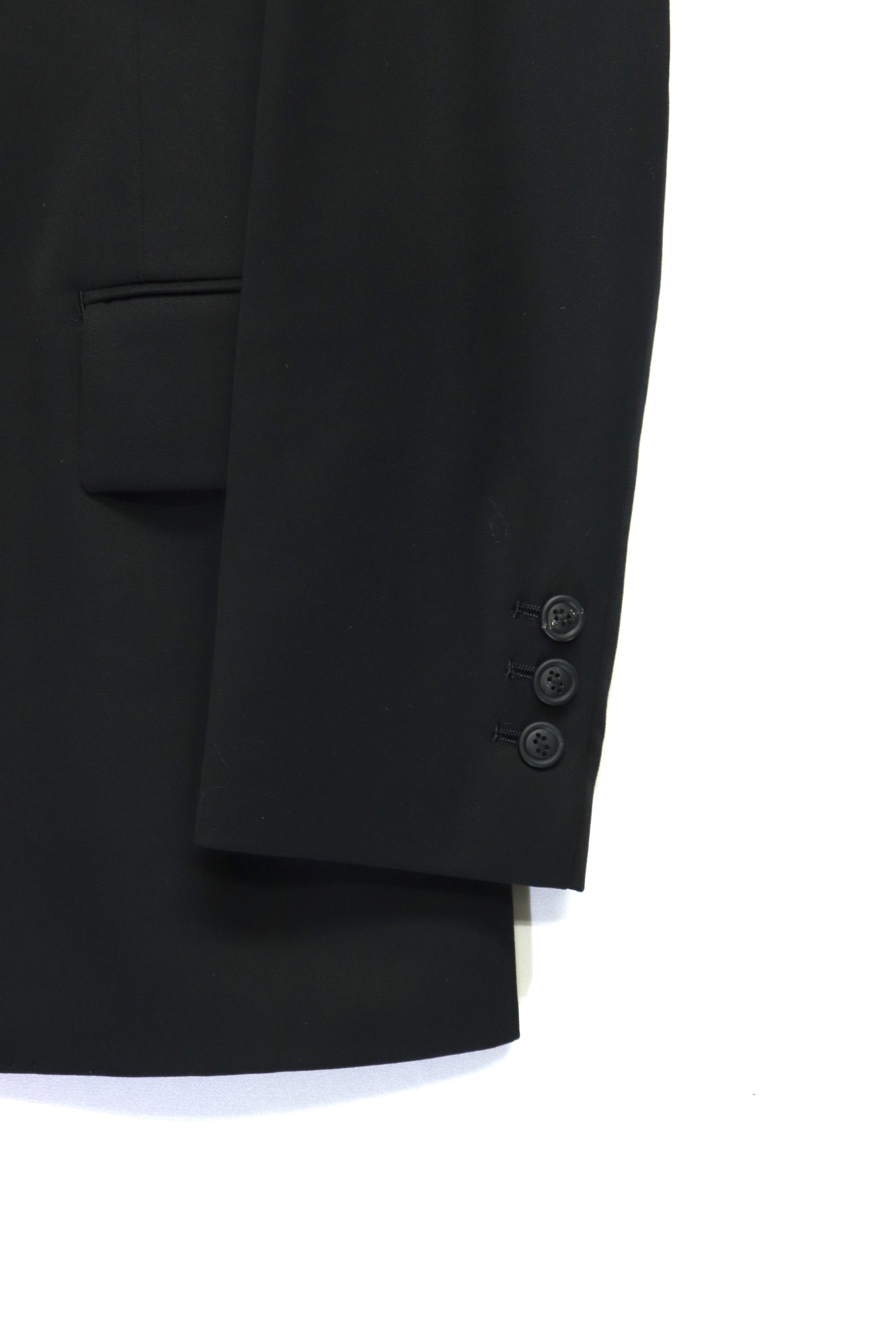 SOSHIOTSUKI(ソウシオオツキ)のINSIDE LAPEL DOUBLE JACKET-2 BLACKの