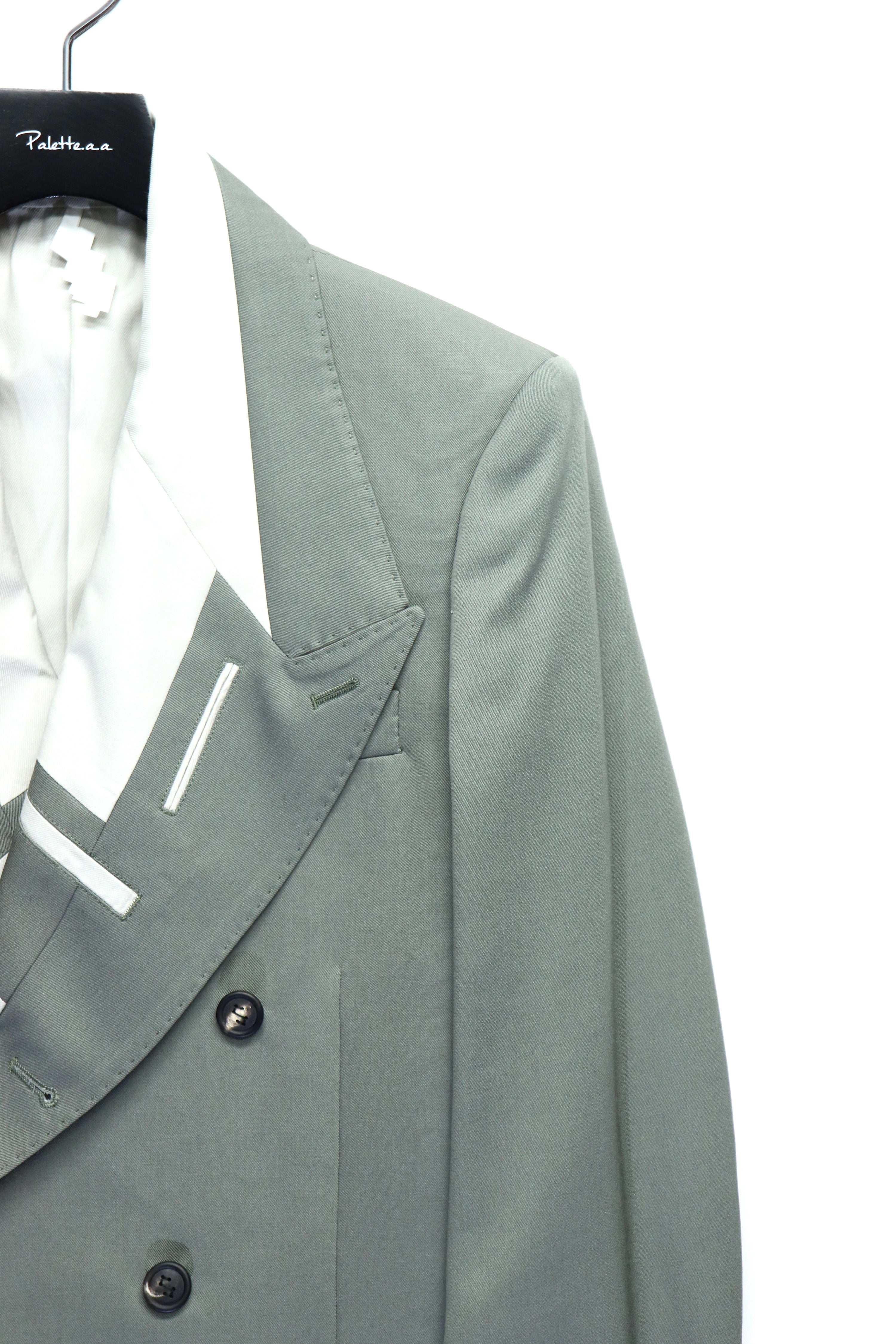 SOSHIOTSUKI(ソウシオオツキ)のINSIDE LAPEL DOUBLE JACKET-2 GRAYの