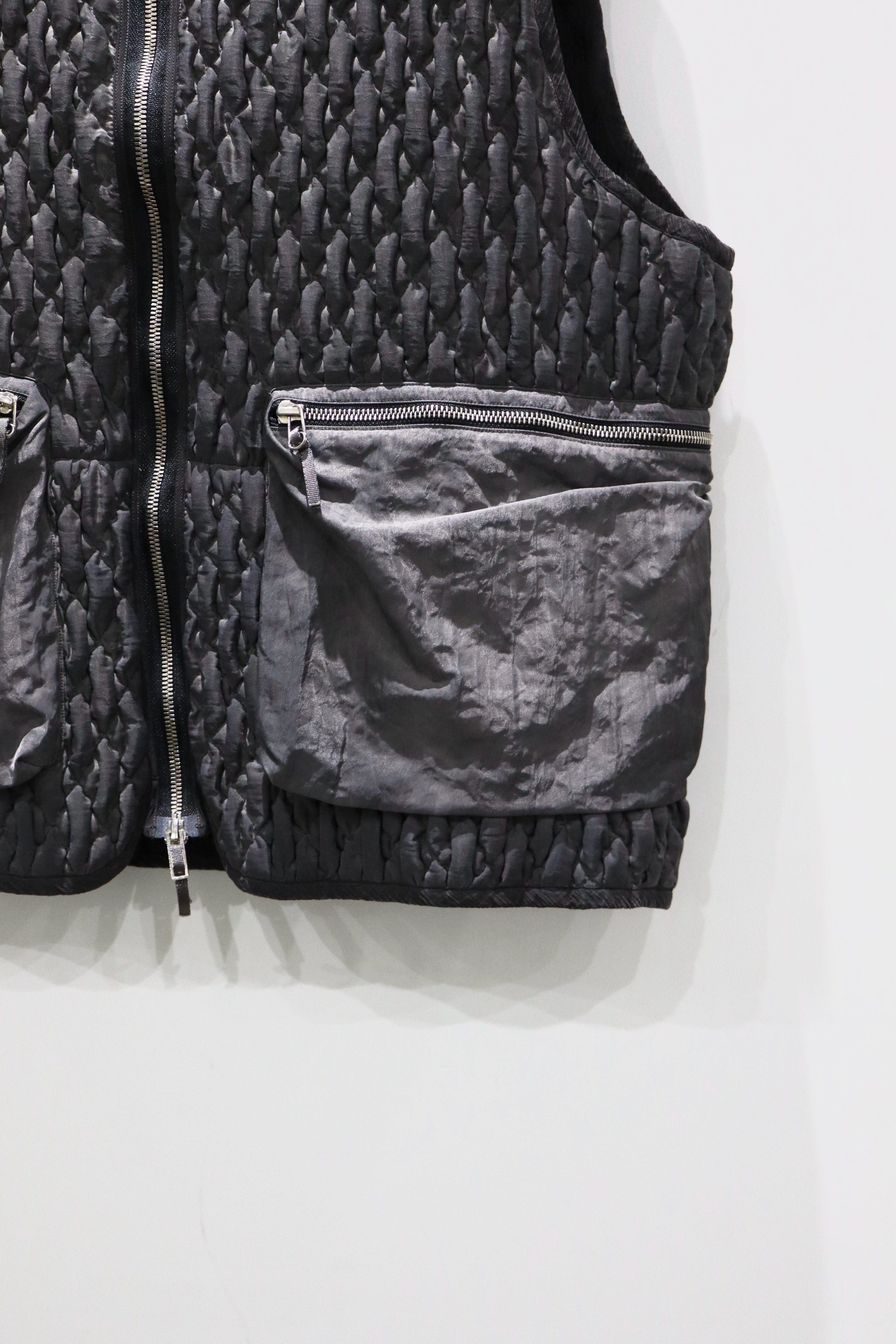 NULABEL(ニューレーベル)のGARMENT DYED CONTRACTION QUILTED