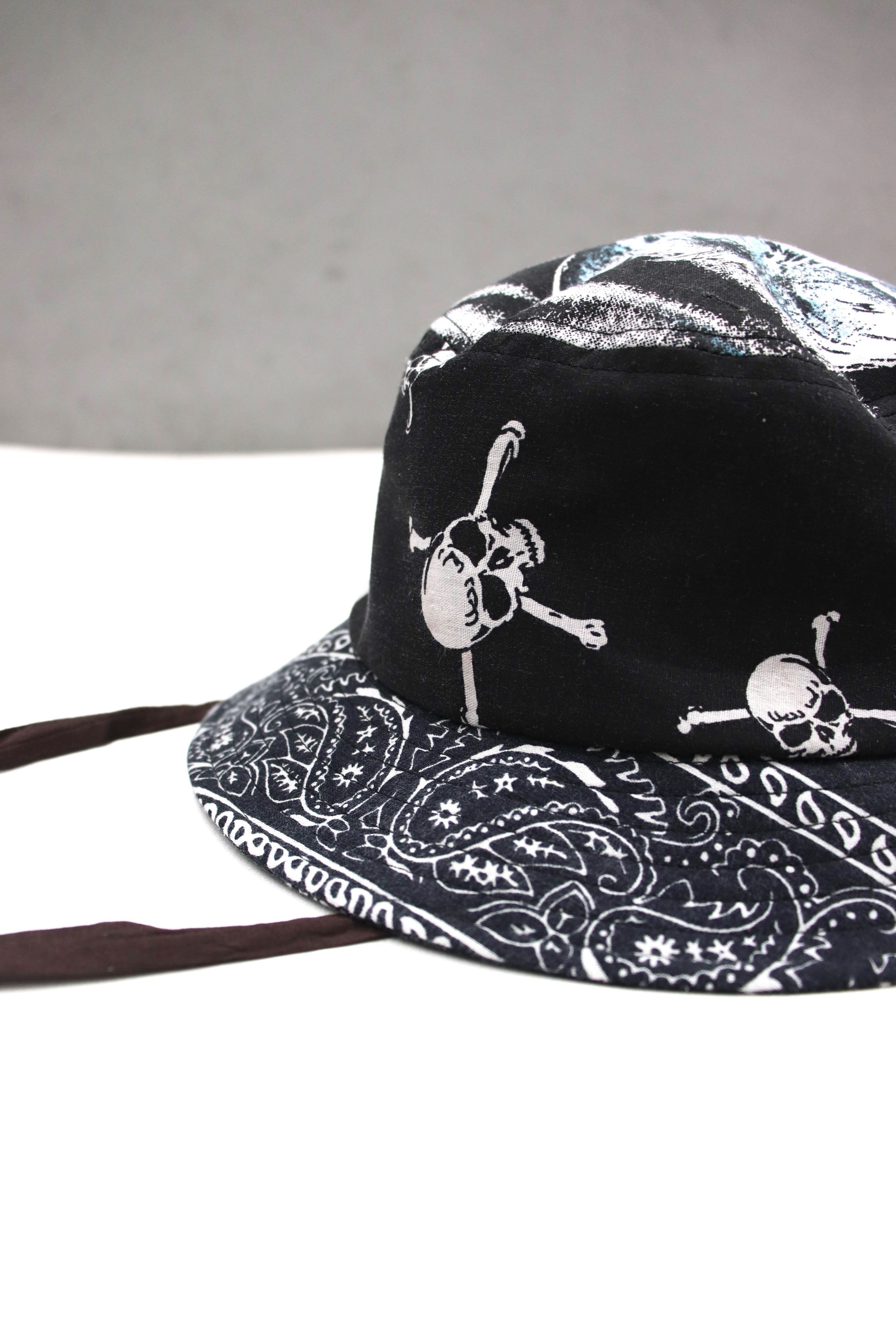 Children of the Discordance Bandana Hat with Mask - Black