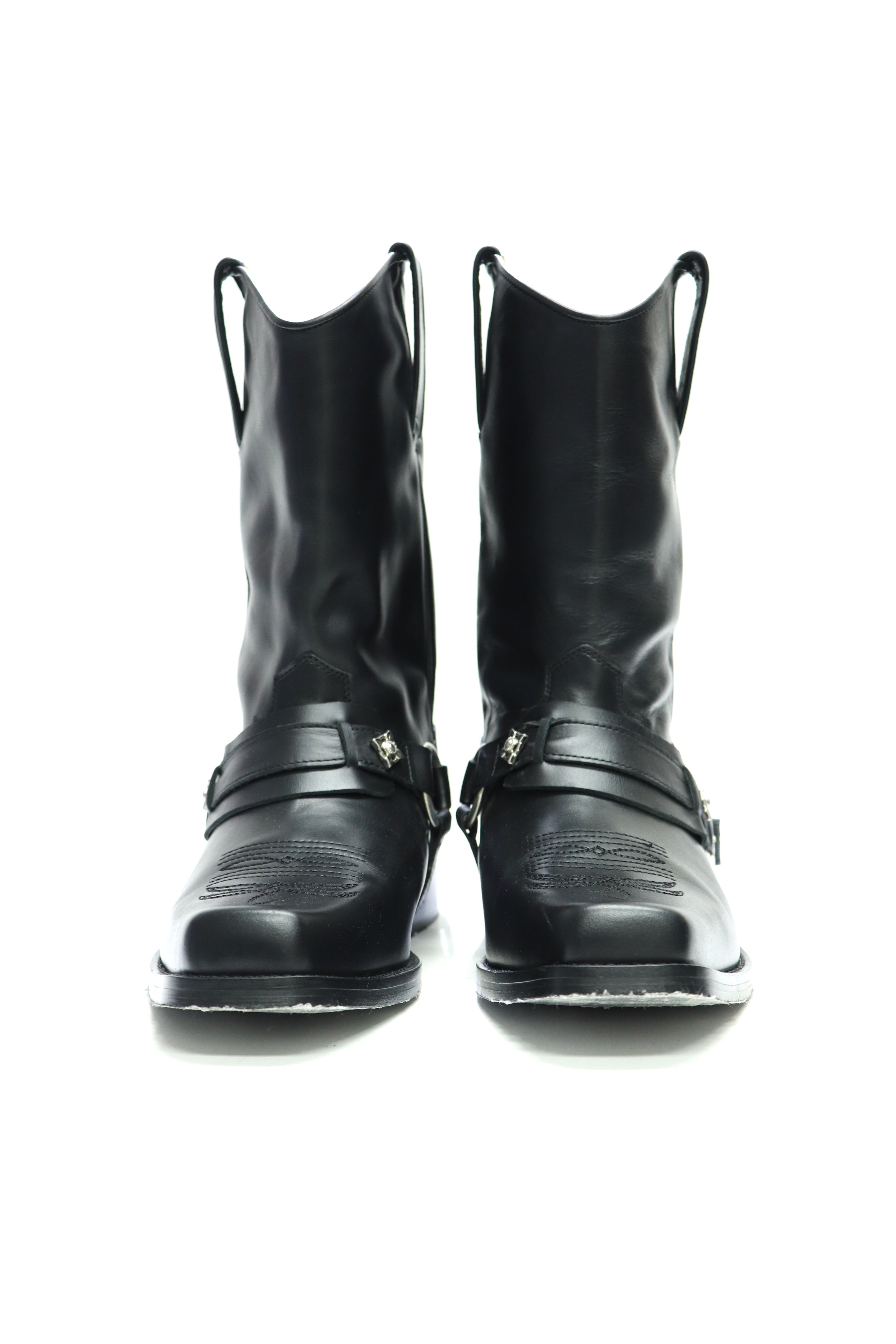 TOGA VIRILIS(トーガ ビリリース)のAJ1178 BLACK HARD LEATHERの通販