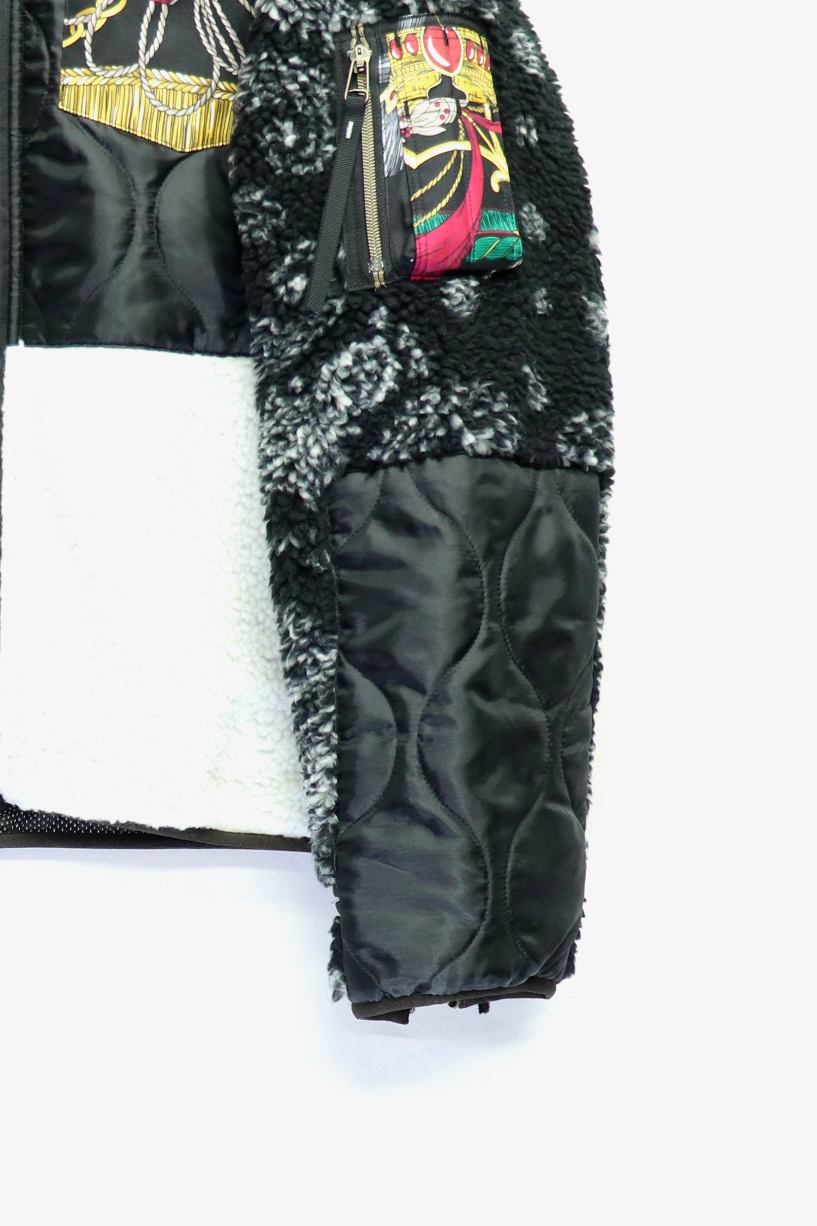 LEH(レー)のBoa Fleece Blouson BLACK MIX(ブルゾン)の通販｜PALETTE